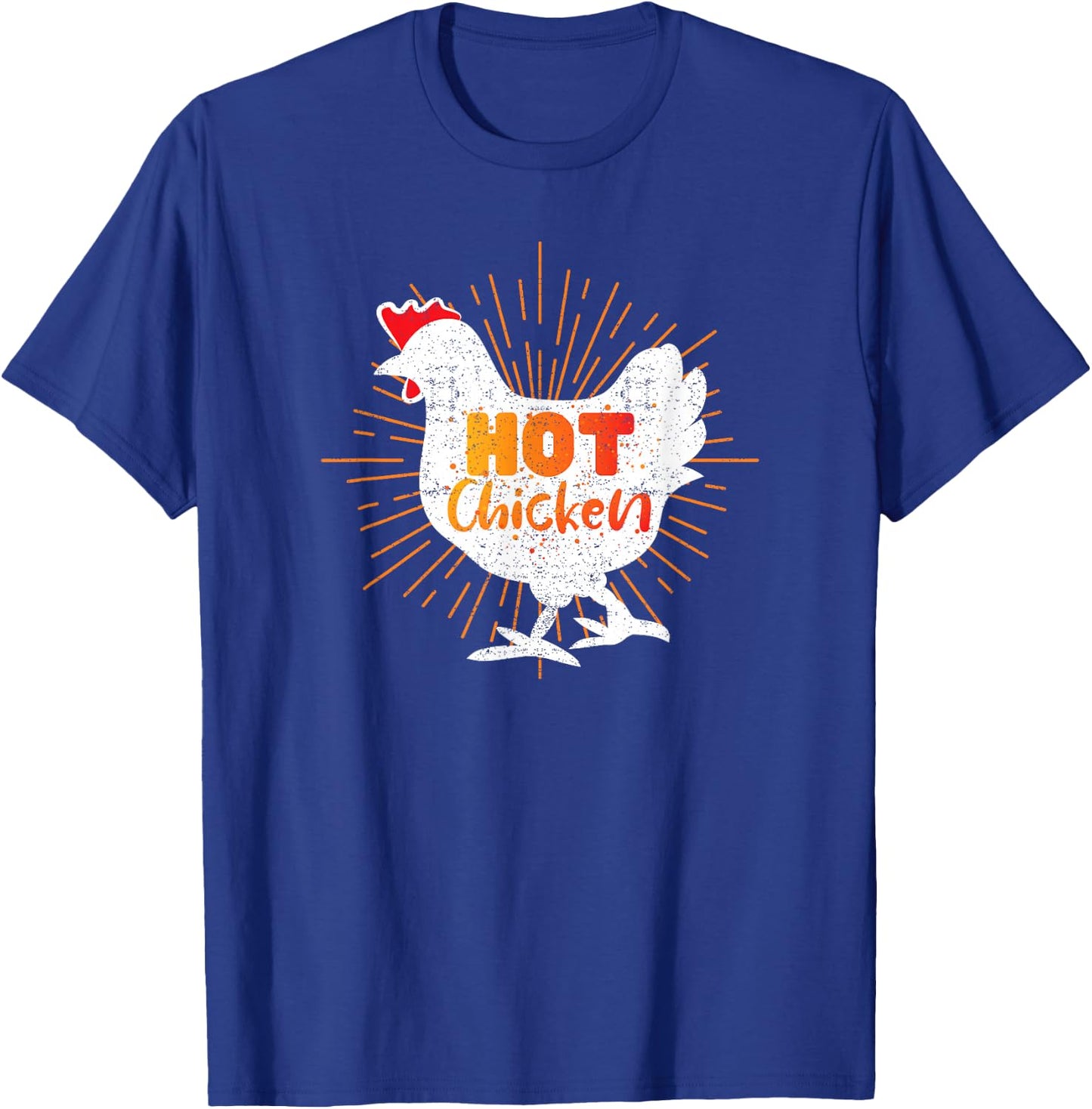 Fried Chicken Lover Design - Nashville Hot Chicken T-Shirt - T-Shirt | Royal