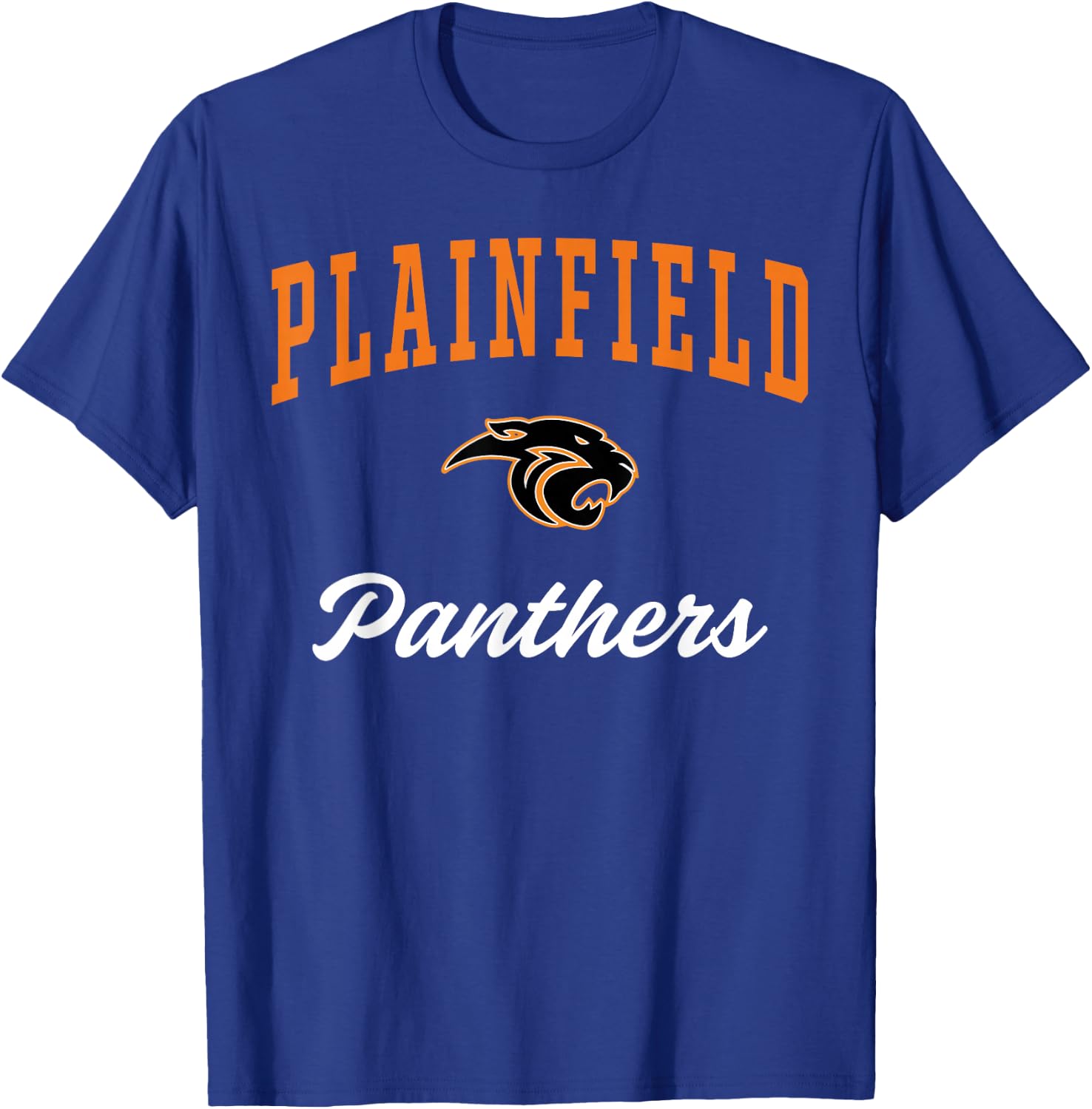 Plainfield High School Panthers T-Shirt - T-Shirt | Royal