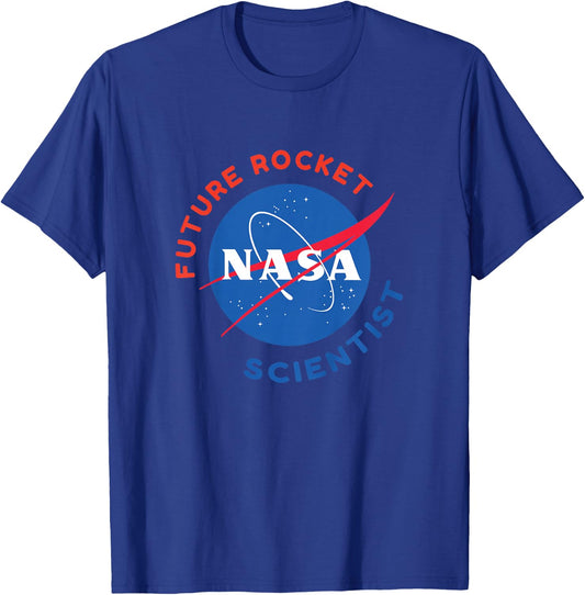 Future Rocket Scientist NASA Youth T-Shirt - T-Shirt | Royal