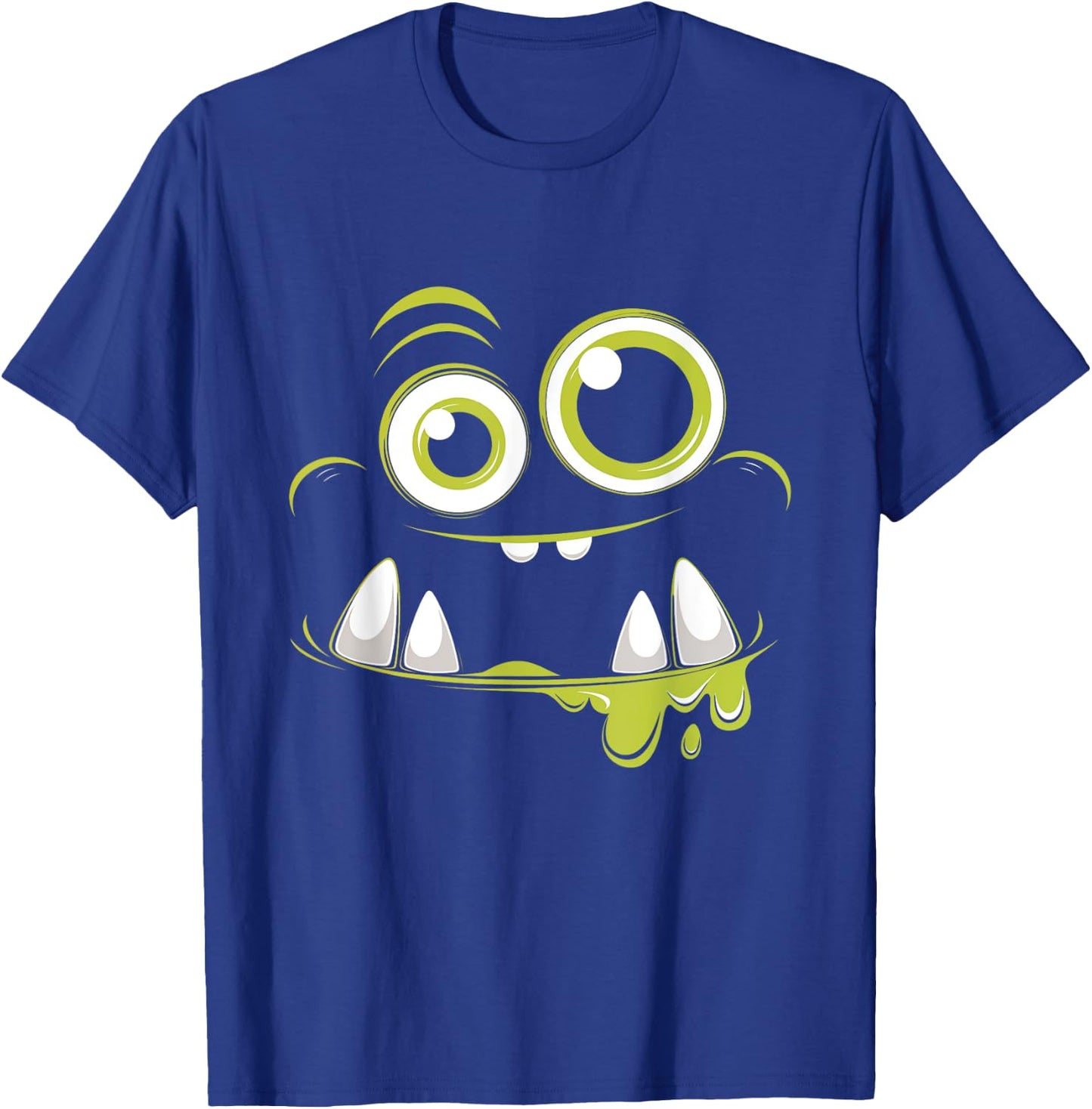 Cute Monster Face Halloween Costume Cute Monsters T-Shirt - T-Shirt | Royal
