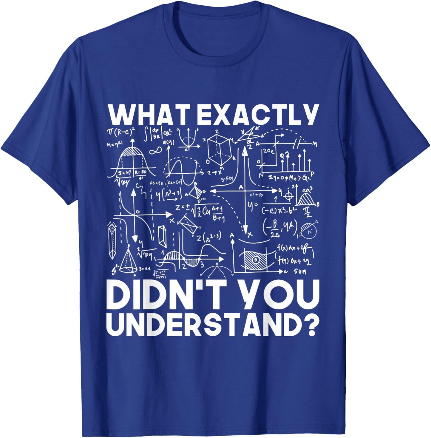 Funny Science Gift Physicist Math Physics T-Shirt - T-Shirt | Royal