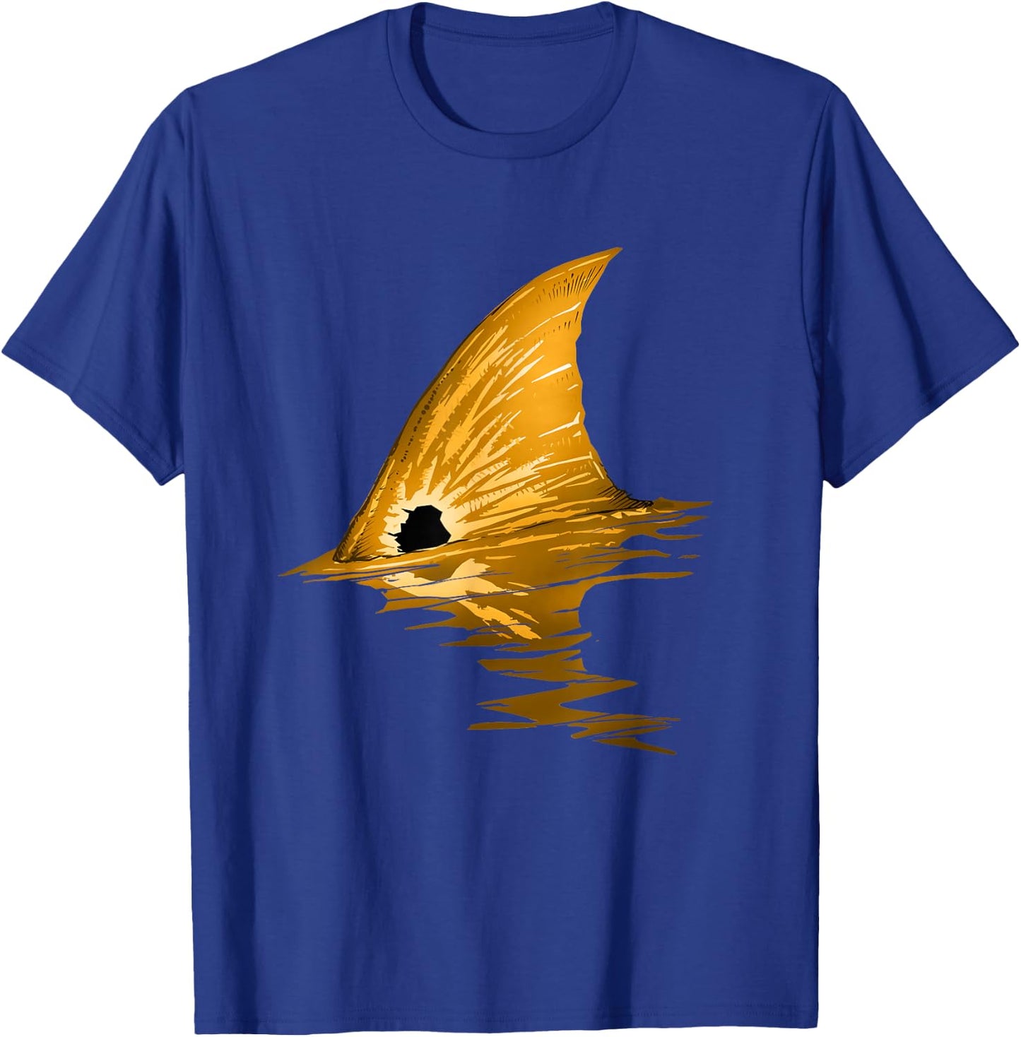 Tailing Redfish | Red Drum Fish Shirt T-Shirt - T-Shirt | Royal