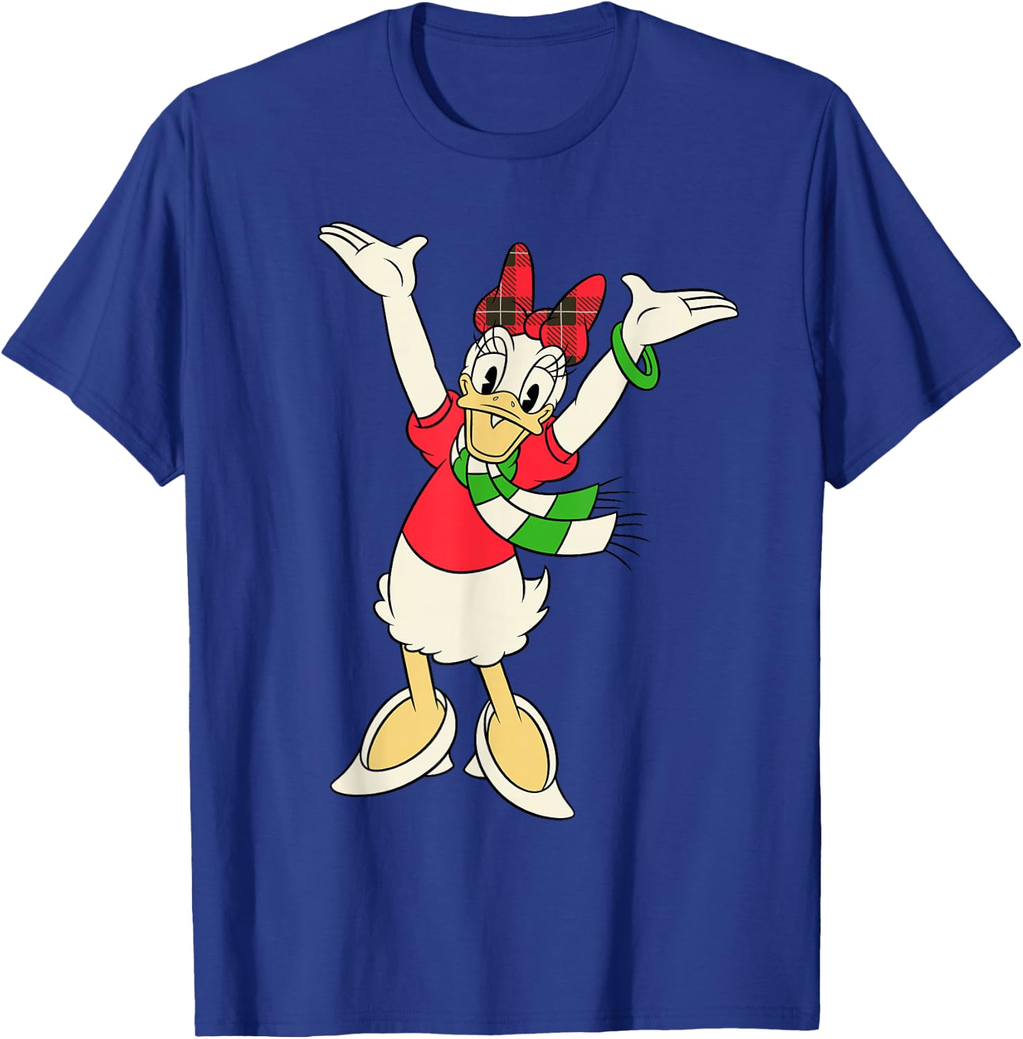 Disney Vintage Daisy Duck Holiday Cheer T-Shirt - T-Shirt | Royal