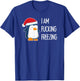 Funny Penguin Gift I Children Women Man Winter T-Shirt - T-Shirt | Royal