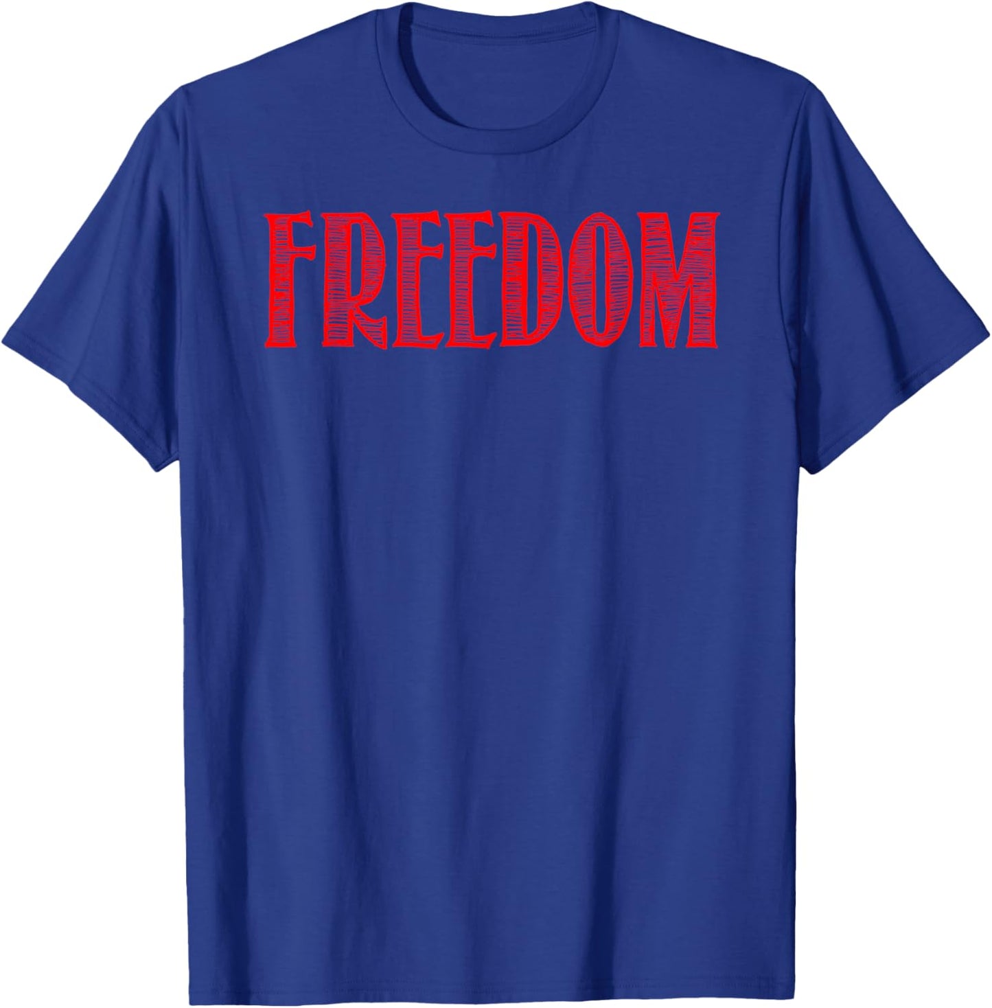 I Love The Taste of Freedom - Matching Fourth July Couple T-Shirt - T-Shirt | Royal