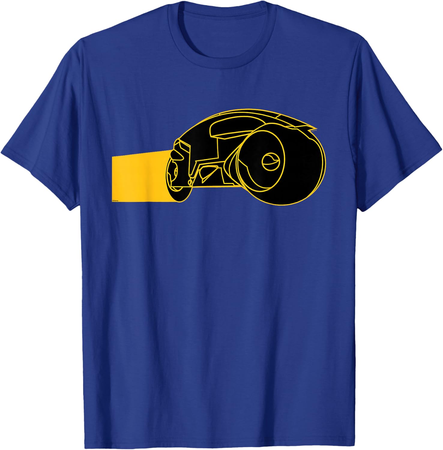 Disney TRON Original 1982 Movie Game Grid Light Cycle T-Shirt - T-Shirt | Royal