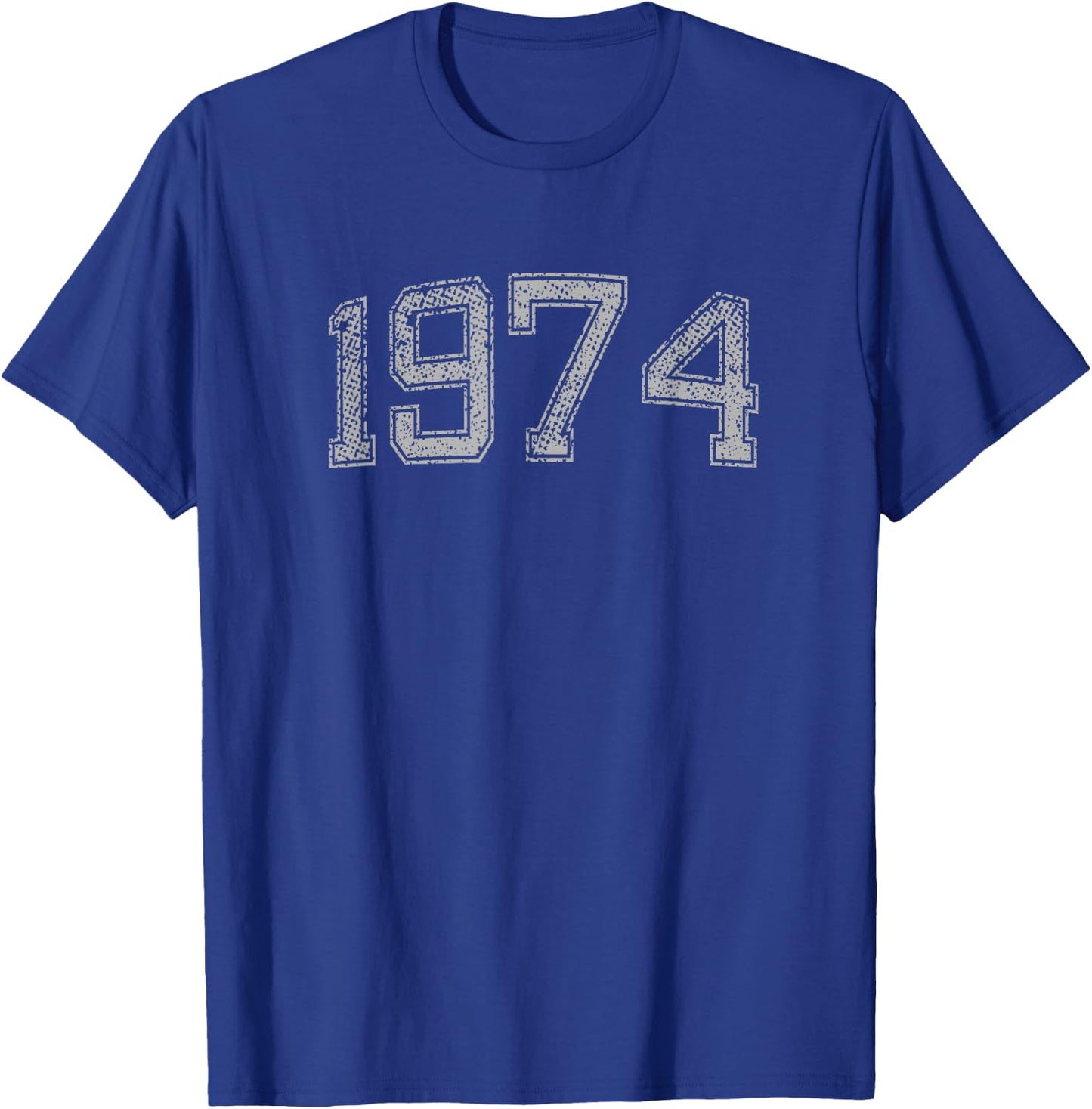 1974 Vintage Year B-Day T-Shirt - T-Shirt | Royal