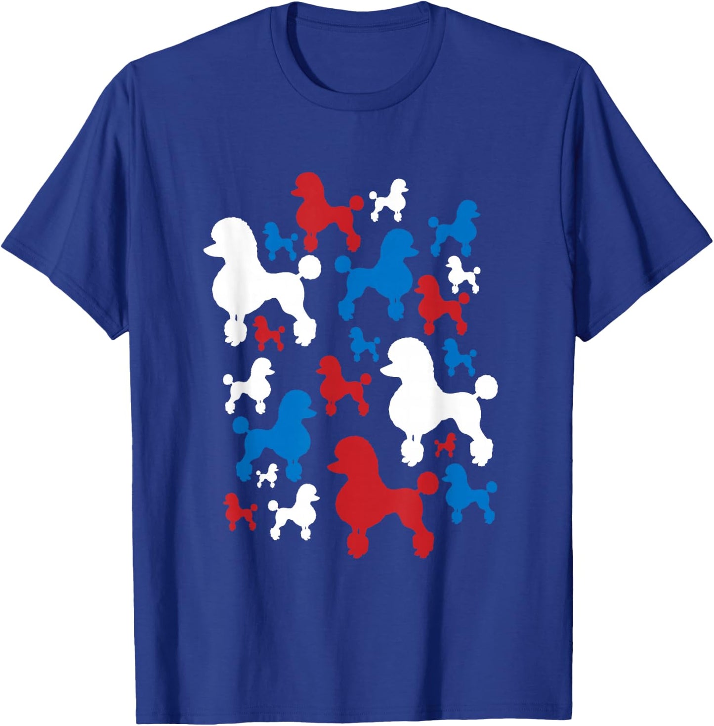 Poodle Patriotic 4th Of July Shirt T-Shirt - T-Shirt | Royal