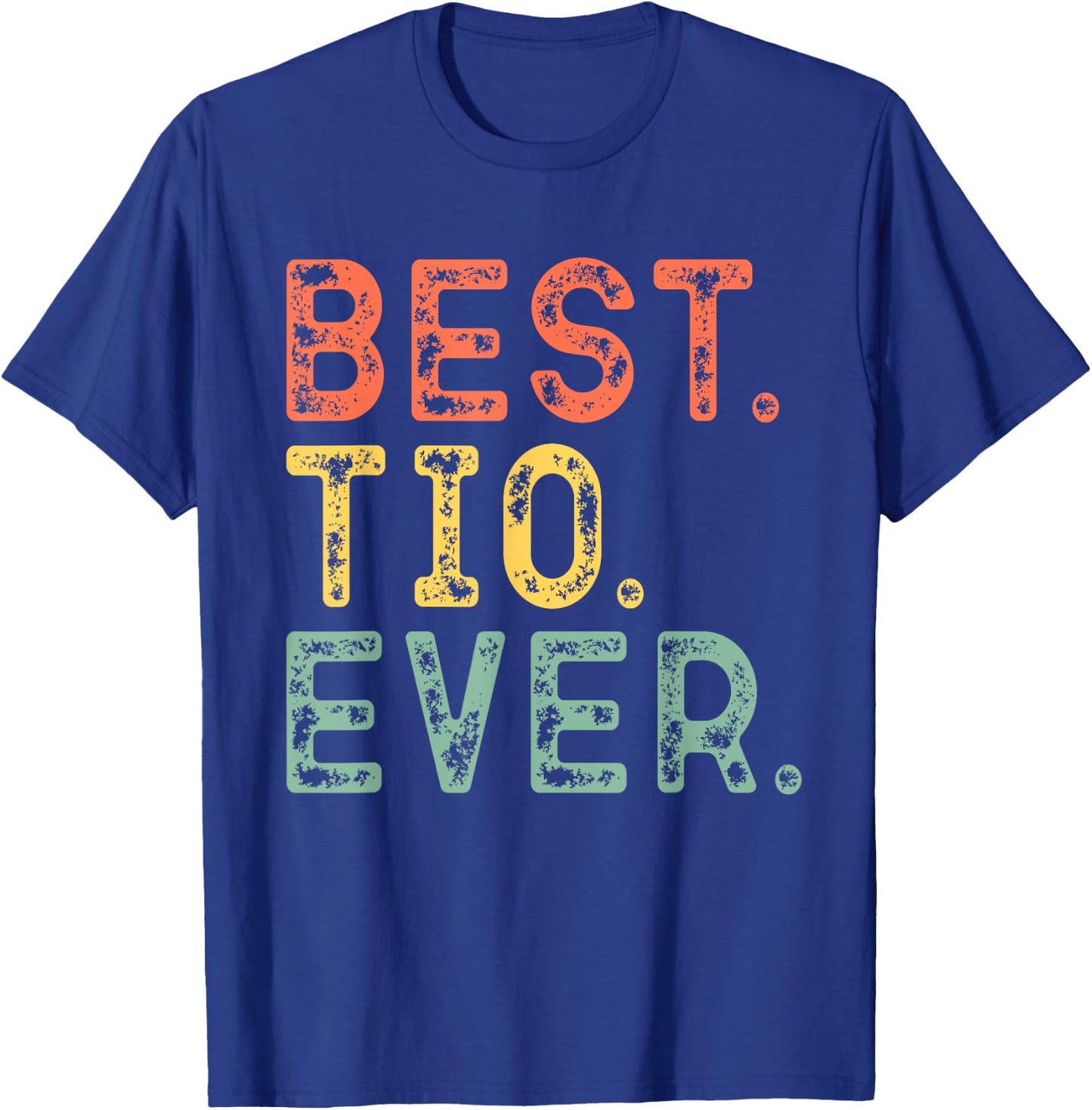 Best Tio Ever Funny Vintage Retro T-Shirt - T-Shirt | Royal
