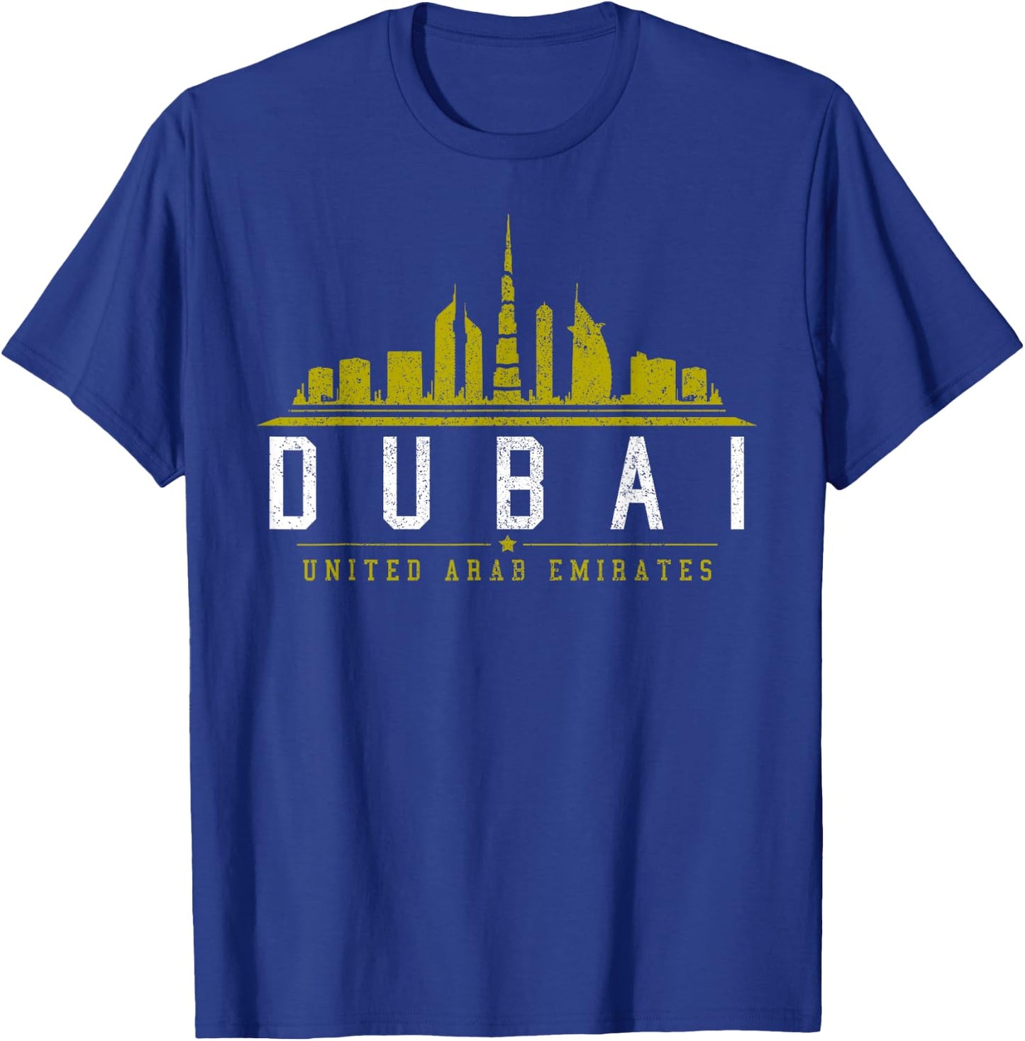 Dubai Shirt - Skyline United Arab Emirates UAE Gift T-Shirt - T-Shirt | Royal
