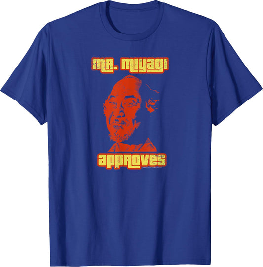 The Karate Kid Mr. Miyagi Approves Retro Movie T-Shirt - T-Shirt | Royal