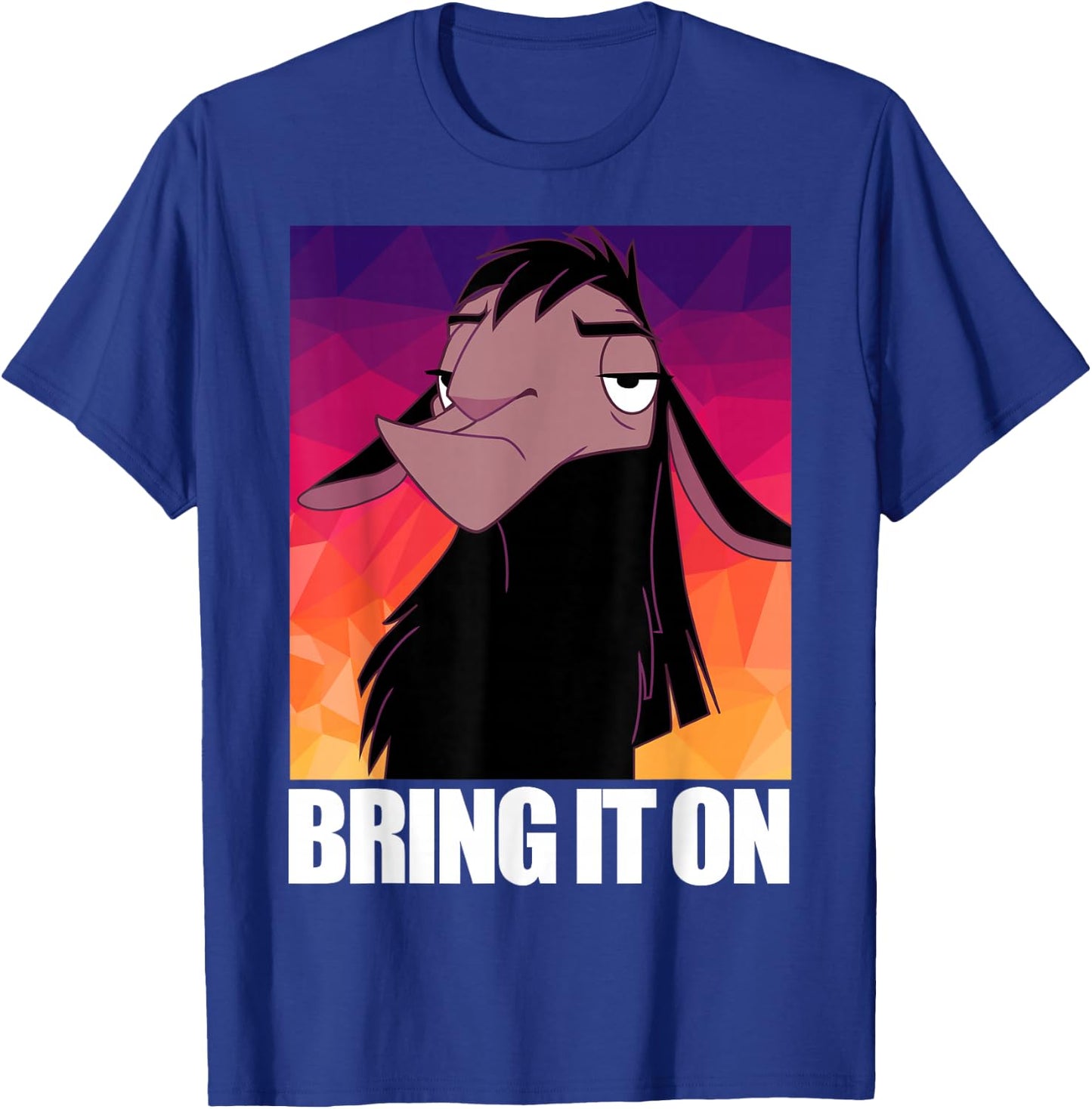 Disney Emperor's New Groove Kuzco Llama Bring It On T-Shirt - T-Shirt | Royal