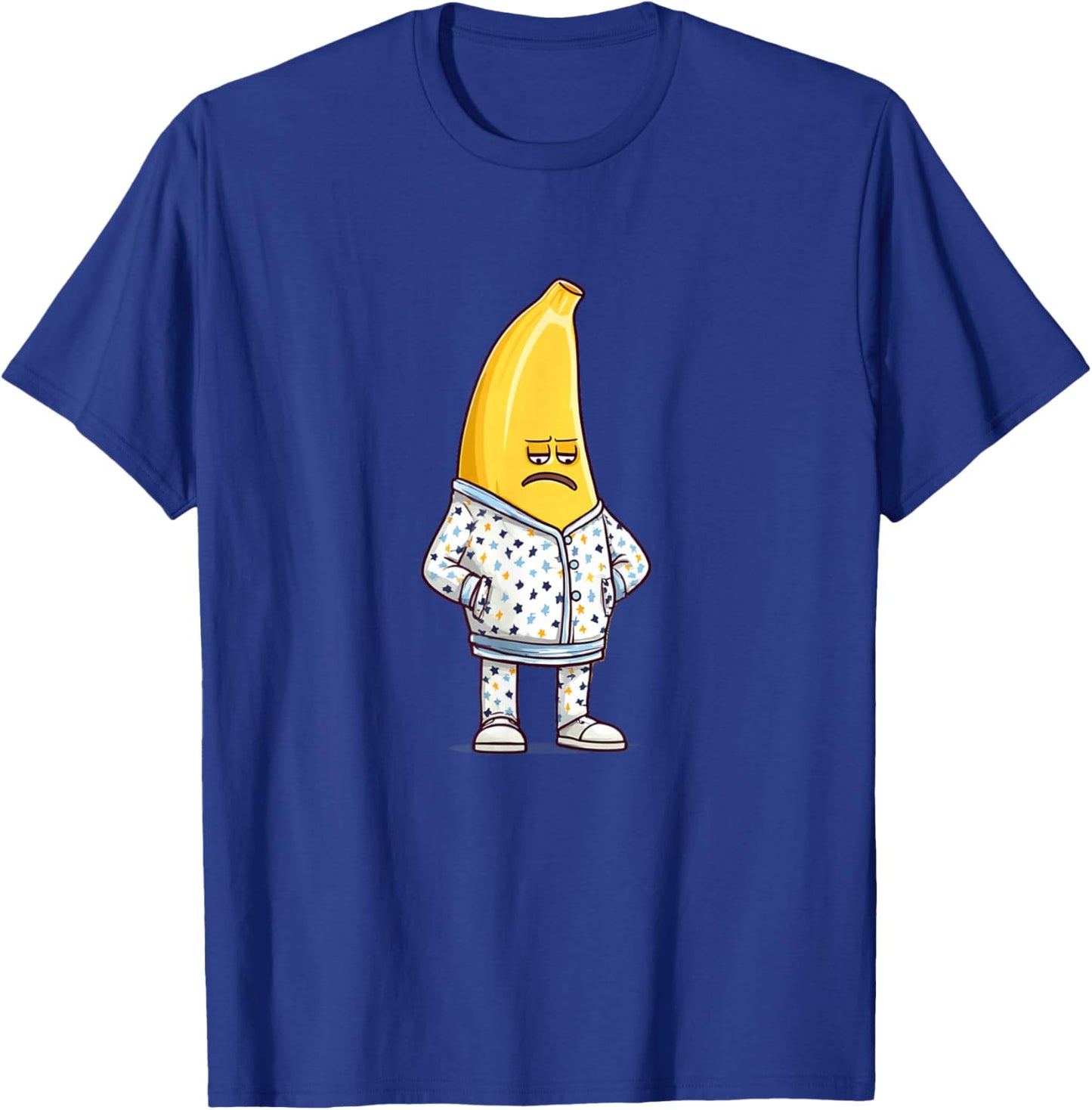 Sleep Banana Face in Pajama for Boys and Girls T-Shirt - T-Shirt | Royal