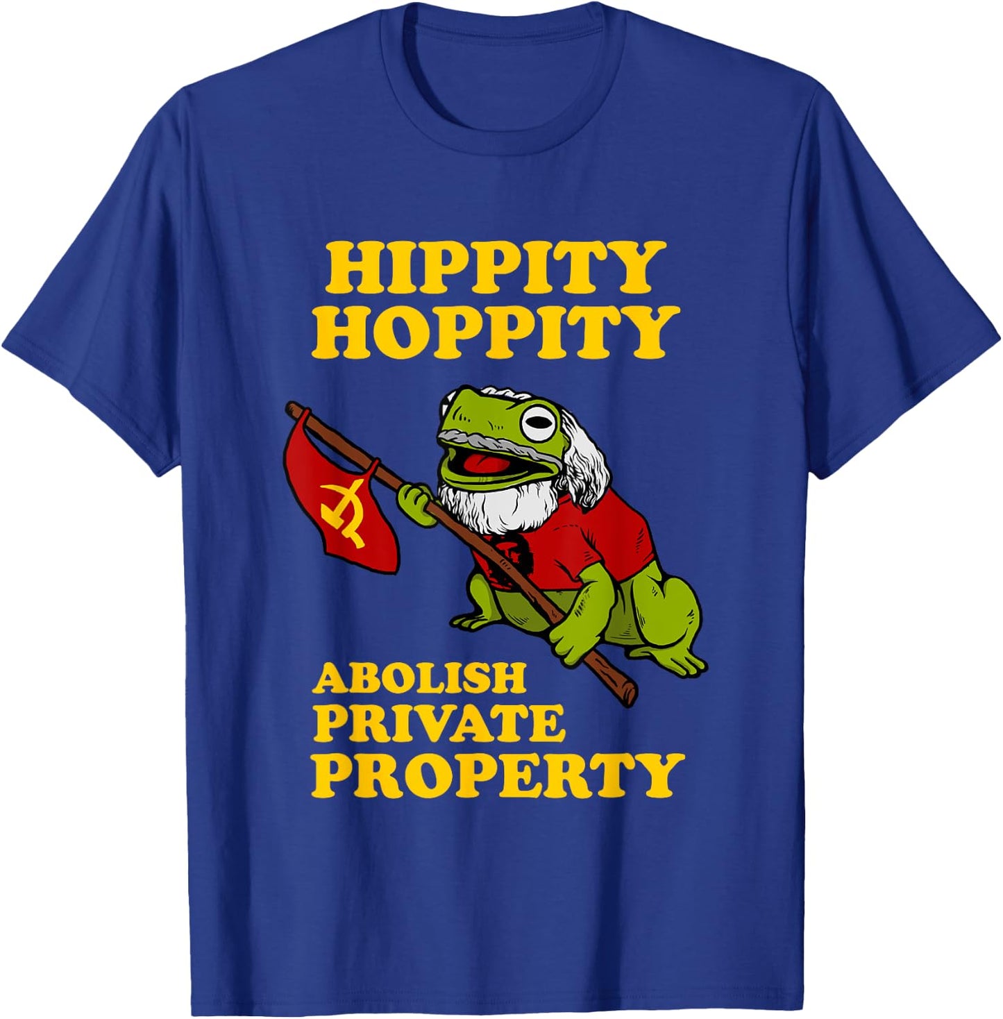 Kids Hippity Hoppity Abolish Private Property - Frog Meme 6 Cranberry T-Shirt - T-Shirt | Royal