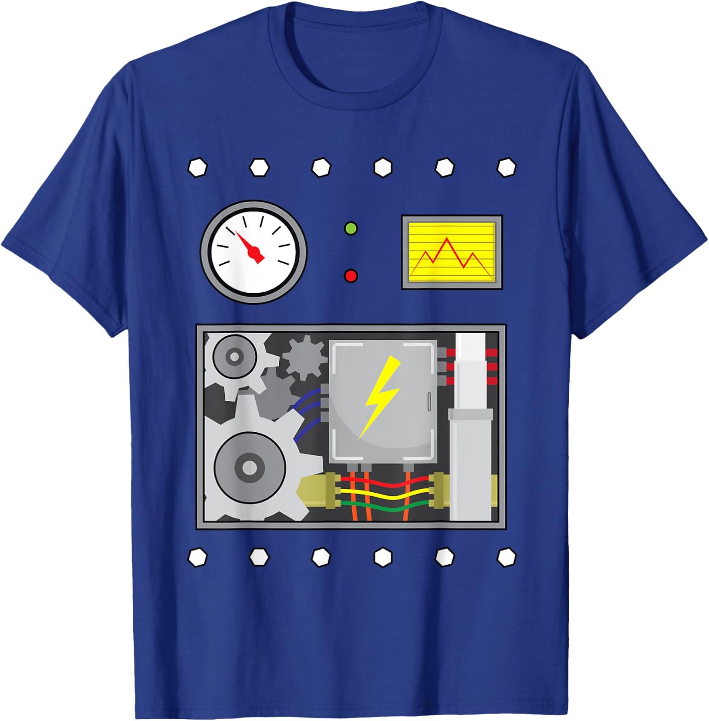 Robot Costume Halloween For Robot Fans, Men, Kids T-Shirt - T-Shirt | Royal