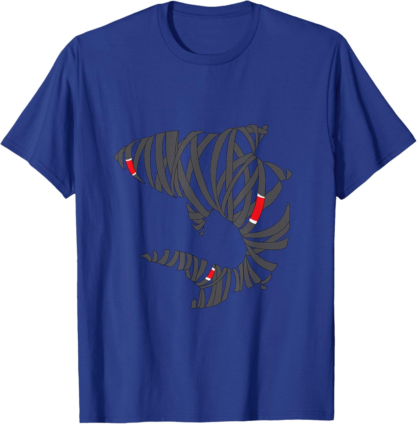 Bjj Jiu Jitsu Belt Shark - Black Belt T-Shirt - T-Shirt | Royal