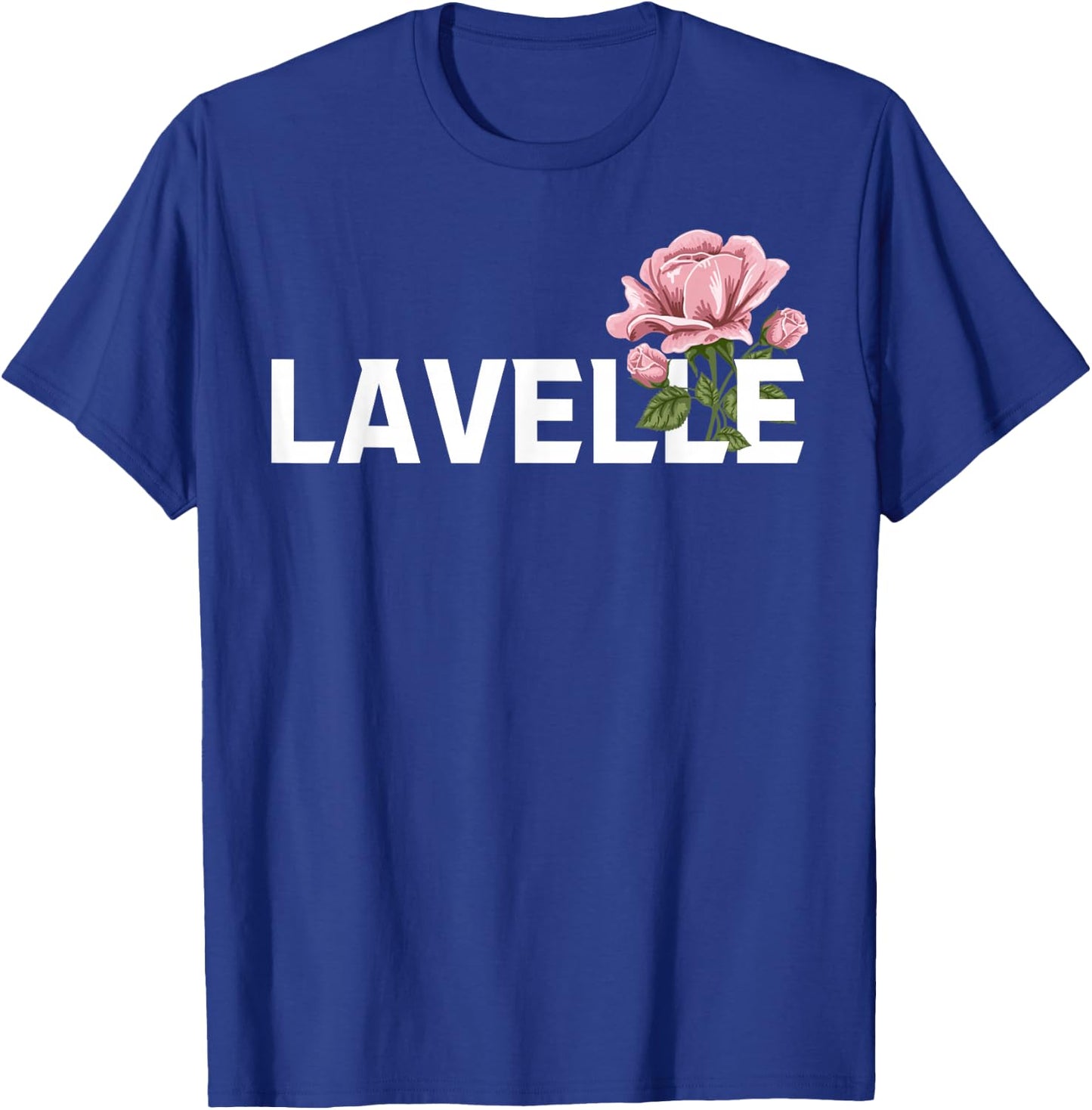 Lavelle and Rose Flower T-Shirt - T-Shirt | Royal