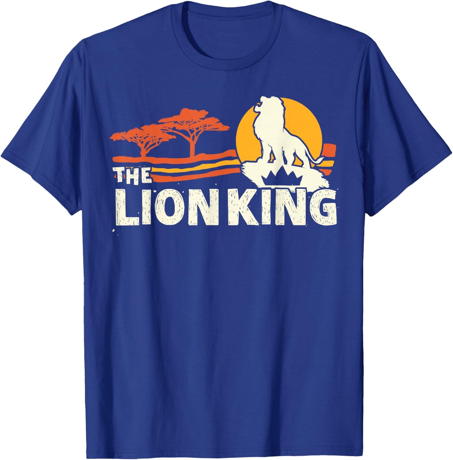 Disney The Lion King Live Action Savannah Sunset Portrait T-Shirt - T-Shirt | Royal