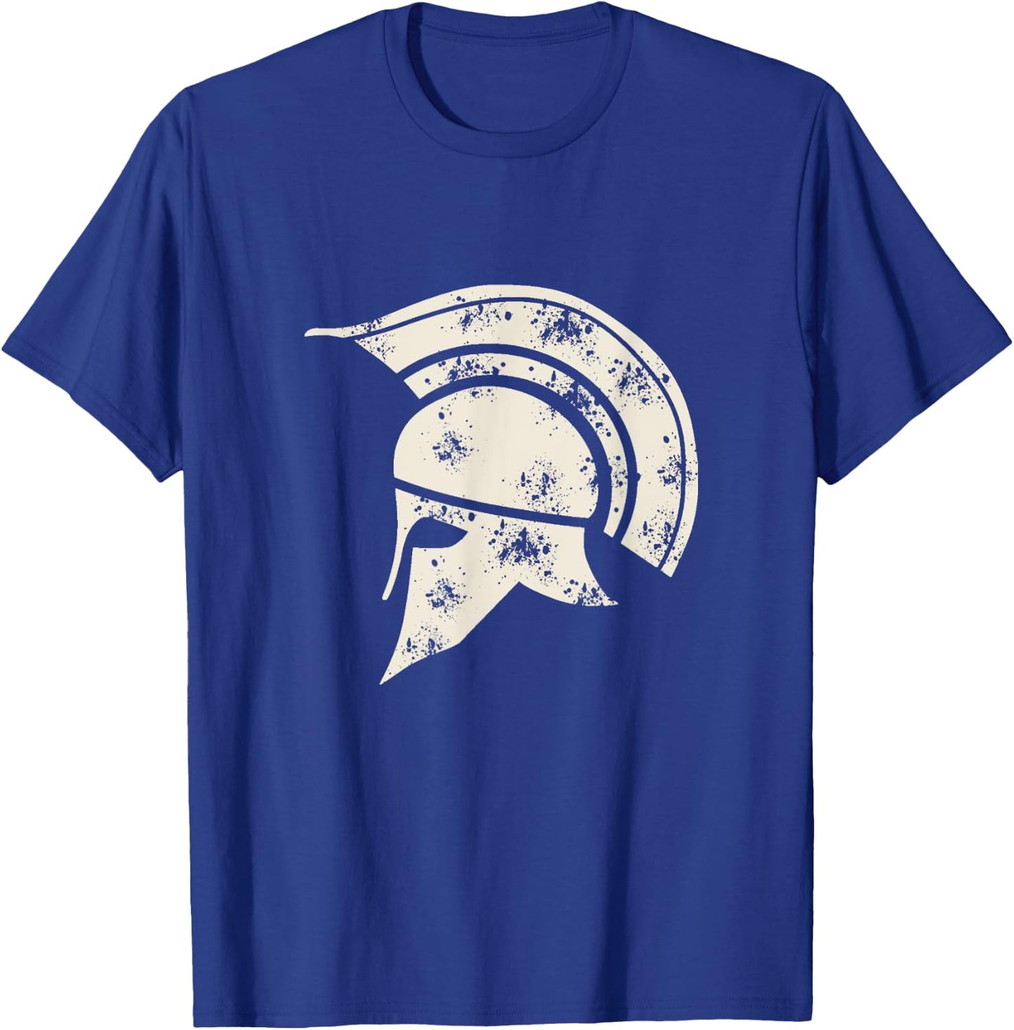 Ancient Spartan Greek Helmet T-Shirt - T-Shirt | Royal