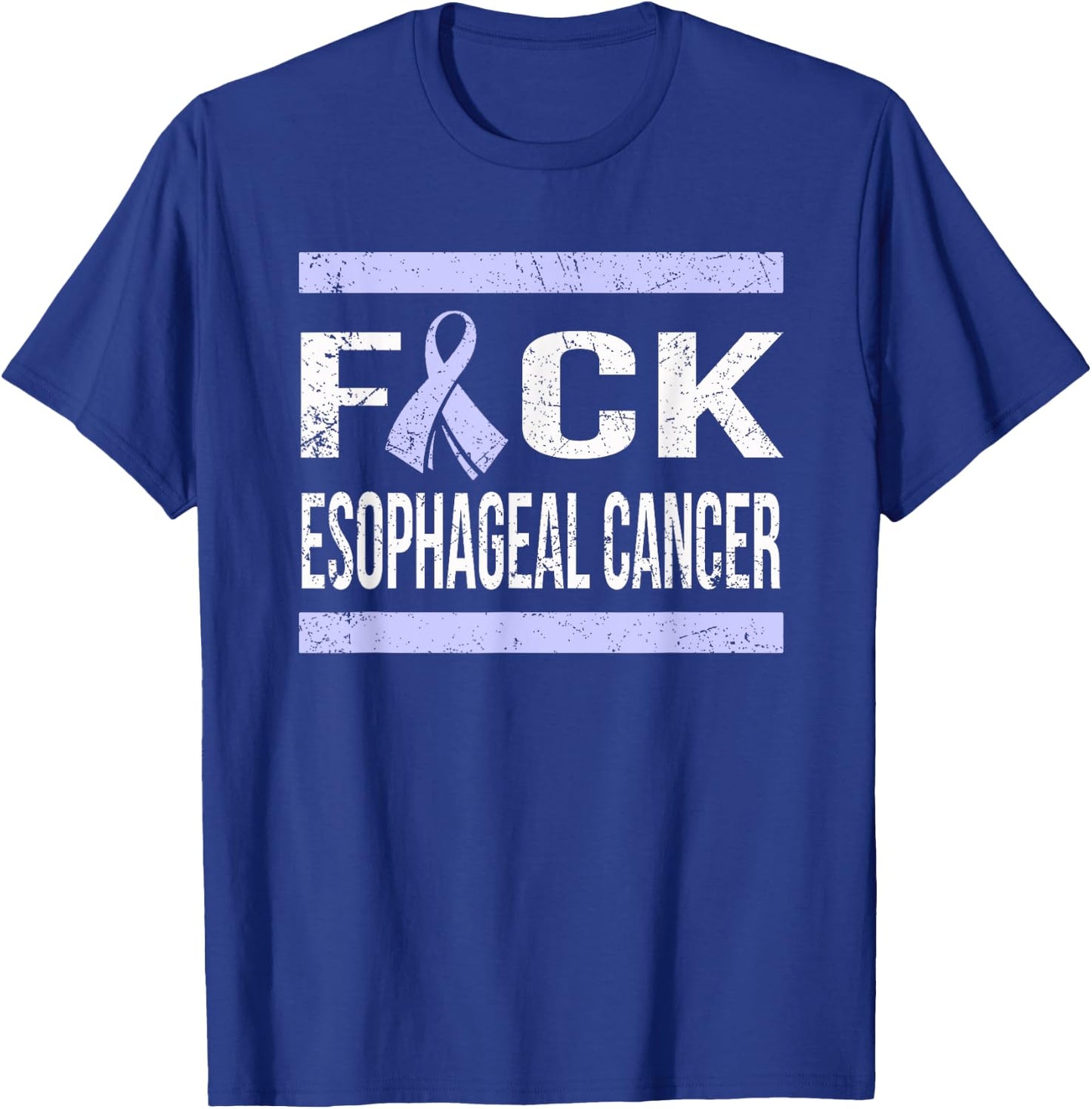 Support Esophageal Cancer awareness t shirt T-Shirt - T-Shirt | Royal