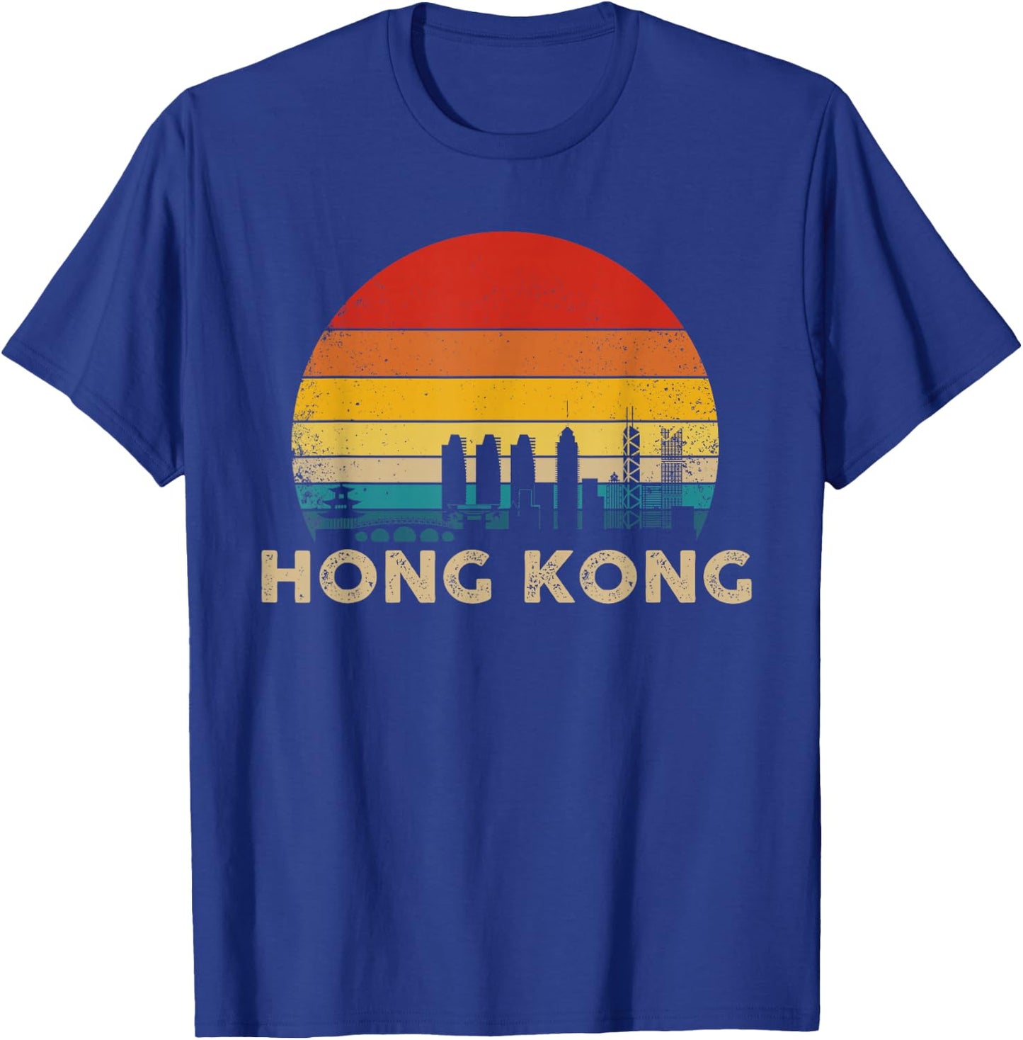 Vintage Hong Kong - Hong Kong Souvenir T Shirt T-Shirt - T-Shirt | Royal