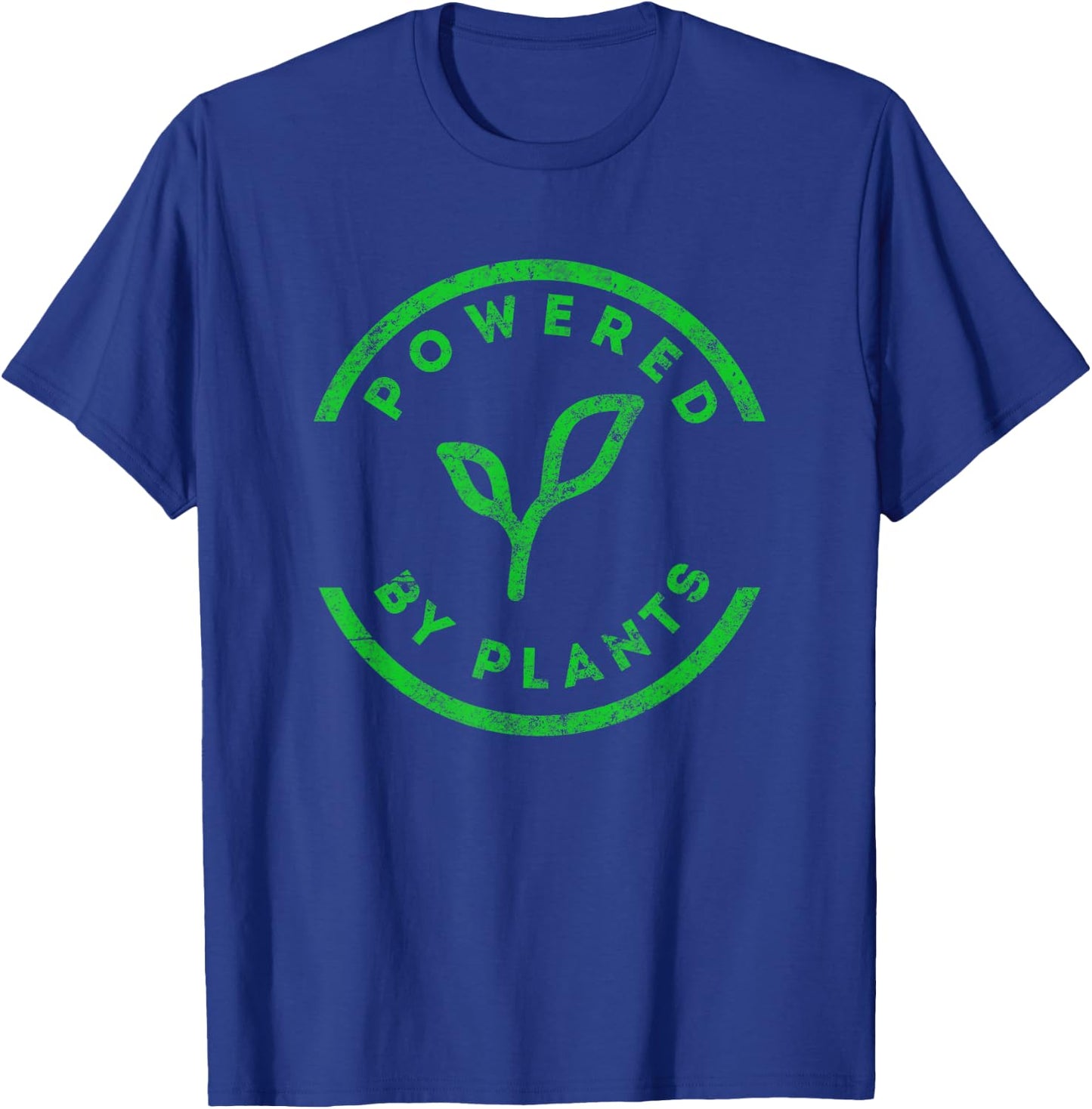 Powered By Plants Vegan Workout Shirt T-Shirt - T-Shirt | Royal