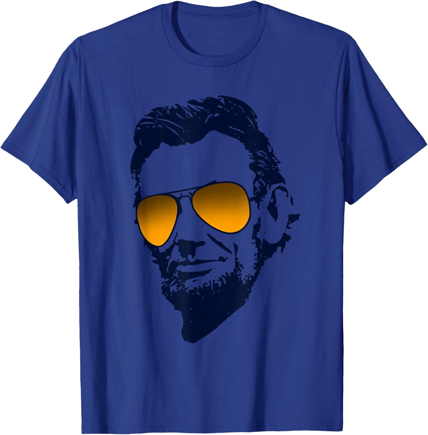 Cool Abraham Lincoln Honest Abe In Sunglasses Graphic T-Shirt - T-Shirt | Royal