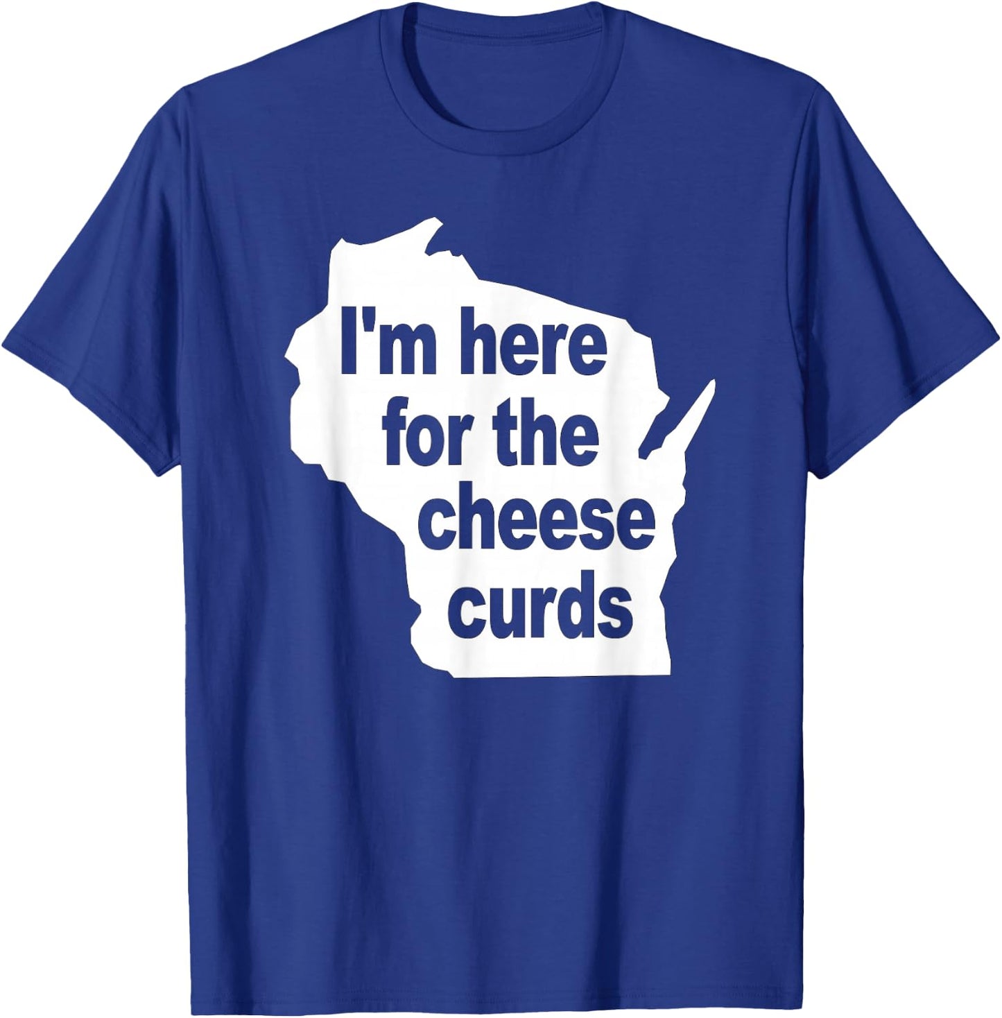Wisconsin Cheese Curds T-Shirt - T-Shirt | Royal