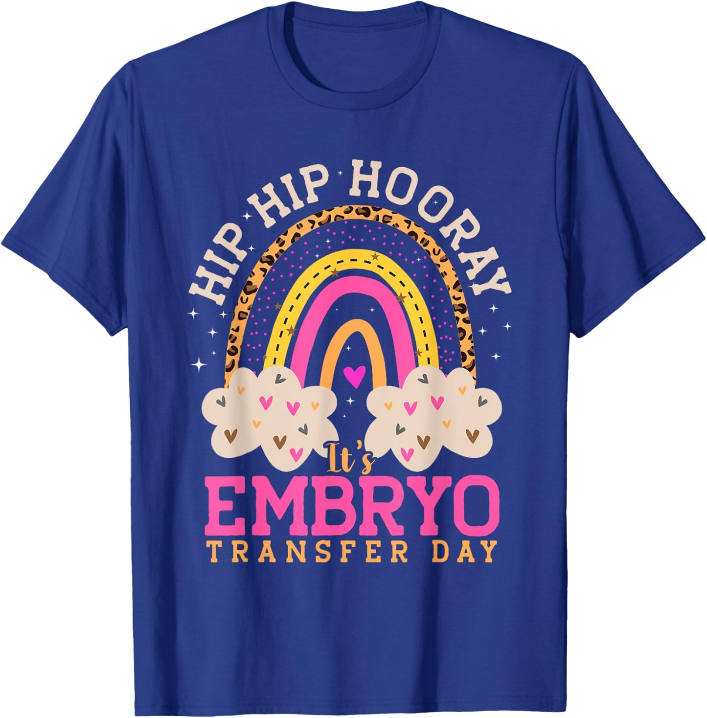 Surrogate Mom, Transfer Day, Surrogacy Pregnancy & Surro Mom T-Shirt - T-Shirt | Royal