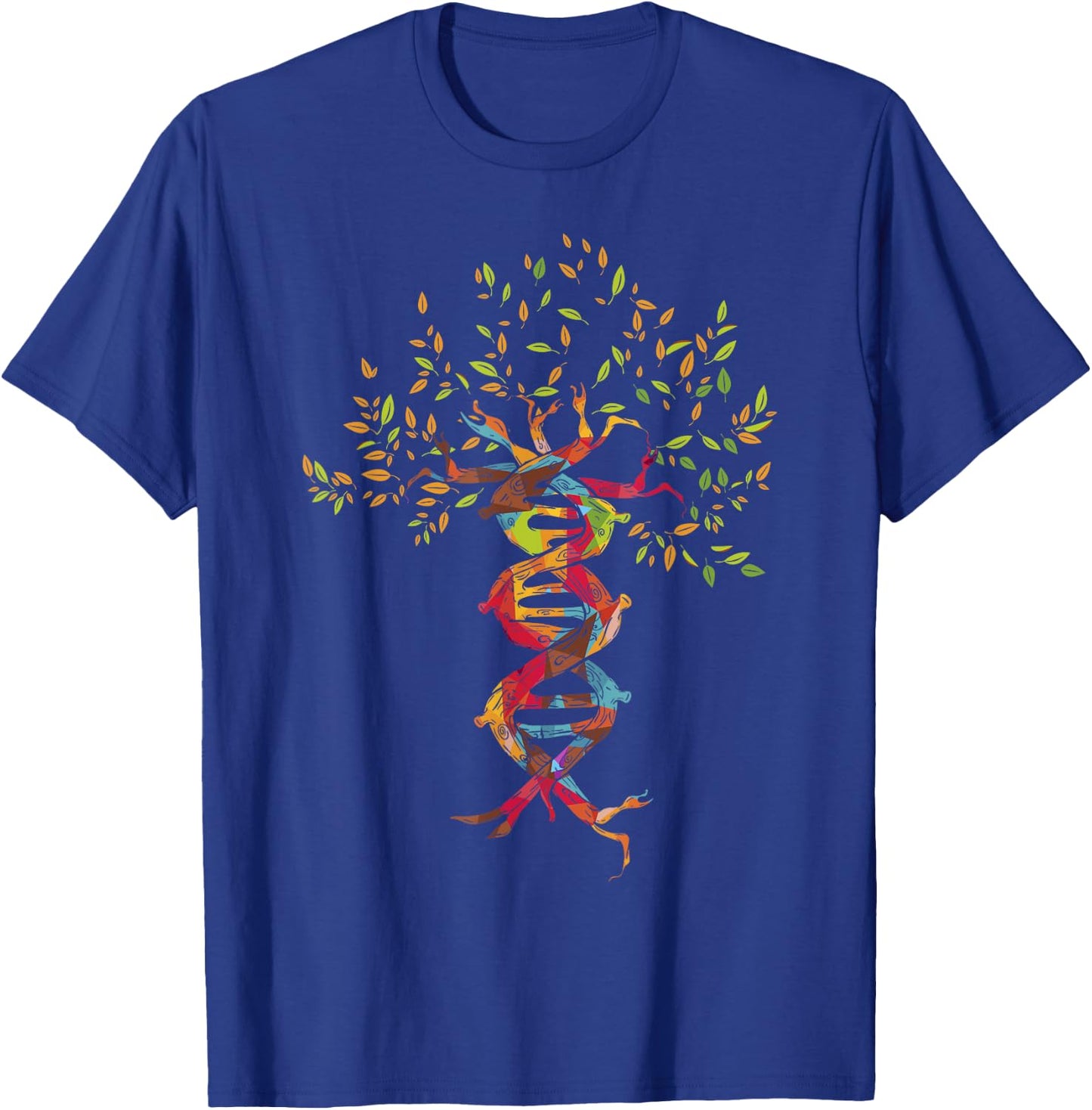 Tree of Life , DNA Shirt, Genetics Shirt T-Shirt - T-Shirt | Royal