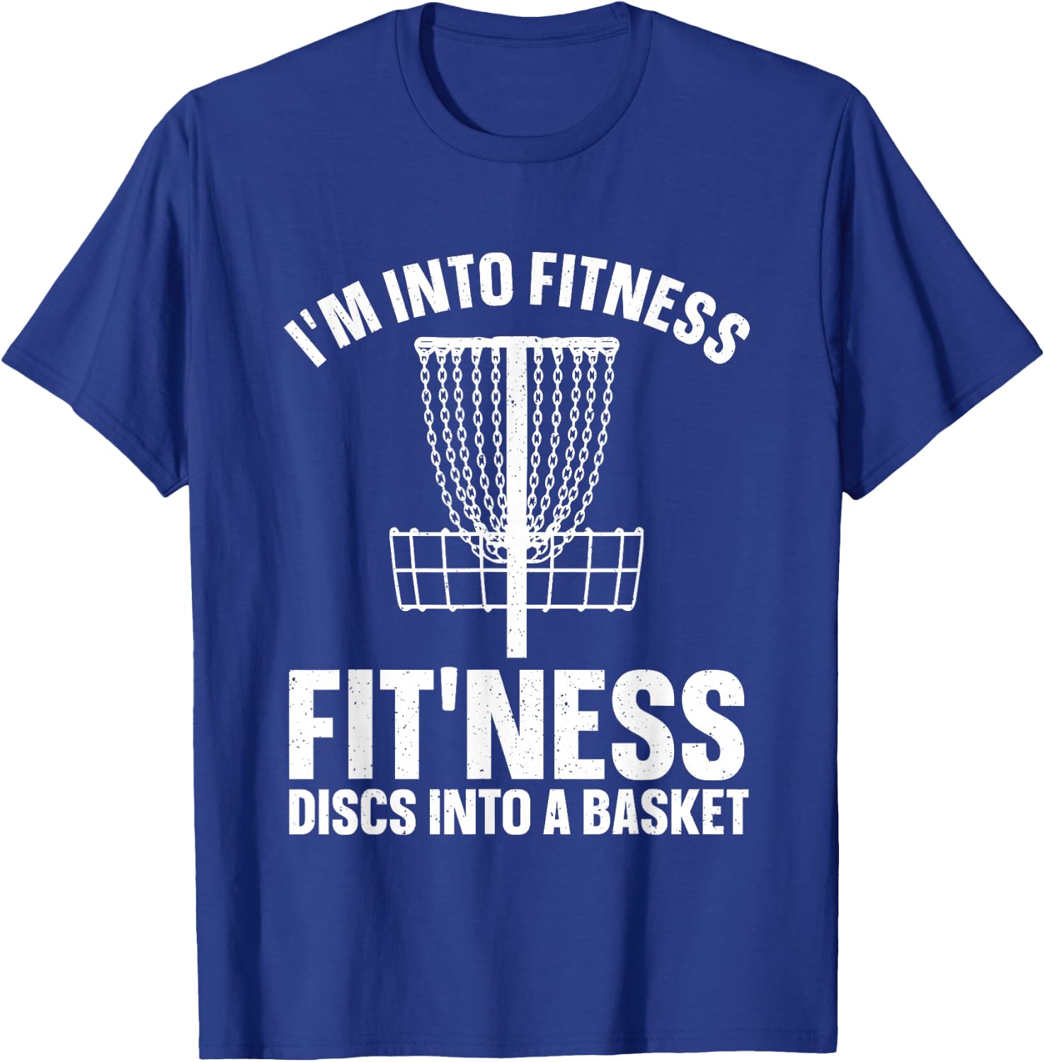 Disc Golf Art Women Disc Golfer Player Disc Golf T-Shirt - T-Shirt | Royal