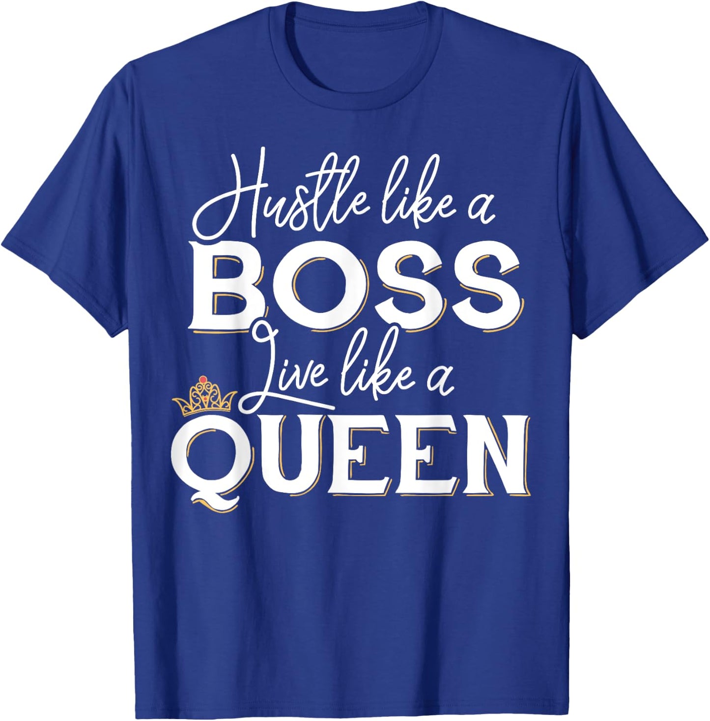 Lady Boss Shirt - Like a Boss T-Shirt - T-Shirt | Royal