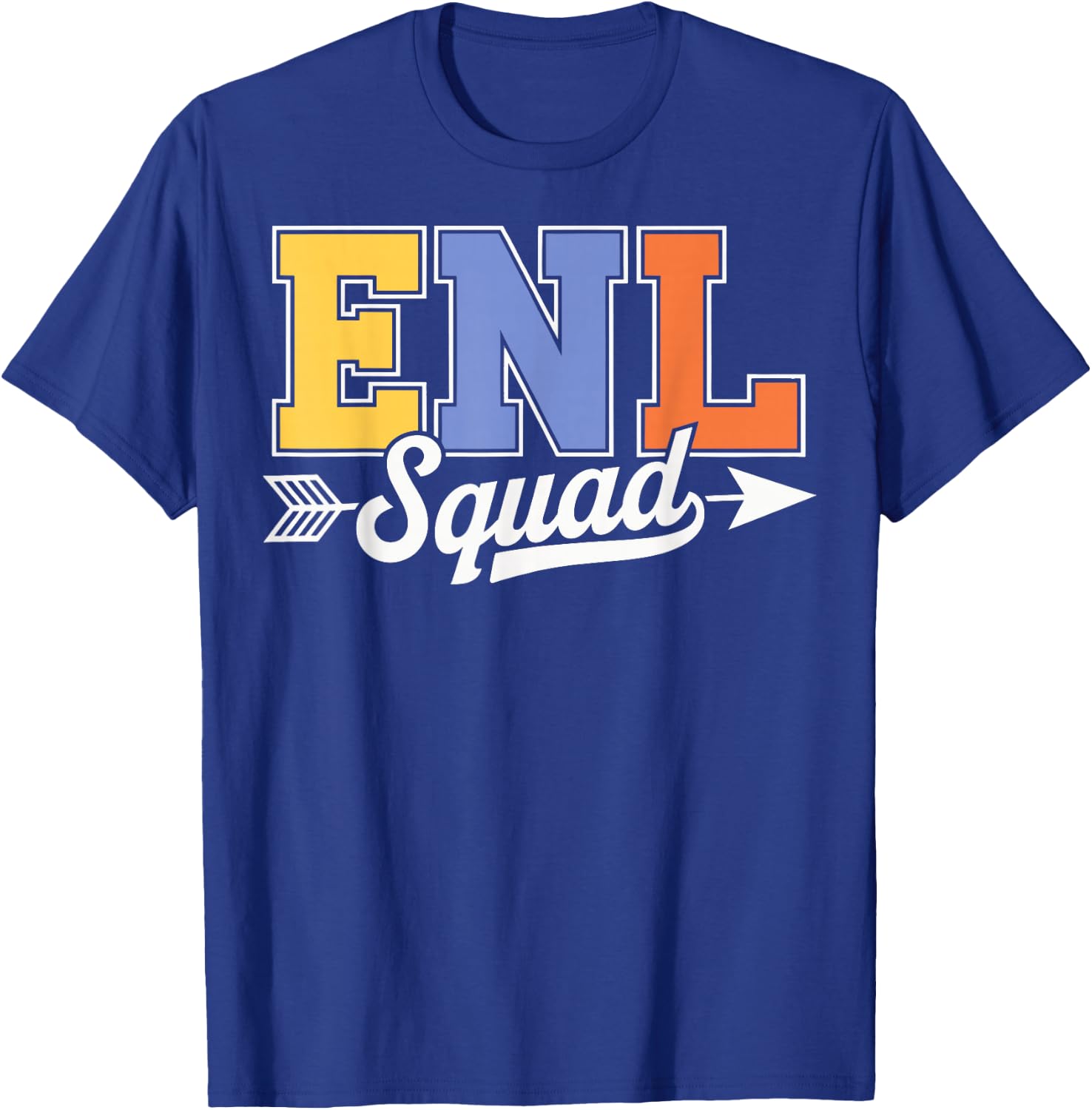 Enl Squad English New Language T-Shirt - T-Shirt | Royal