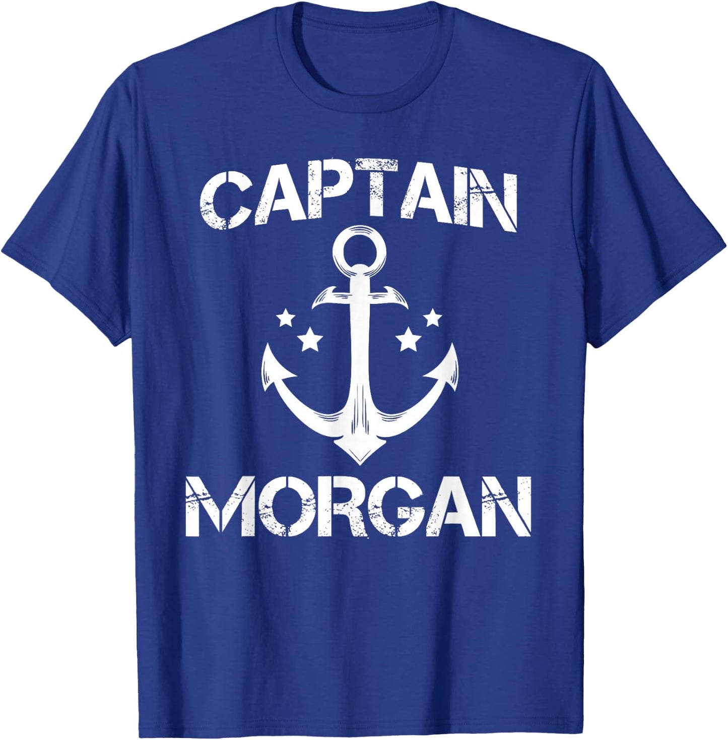 CAPTAIN MORGAN Funny Birthday Personalised Surname Clan Gift T-Shirt - T-Shirt | Royal