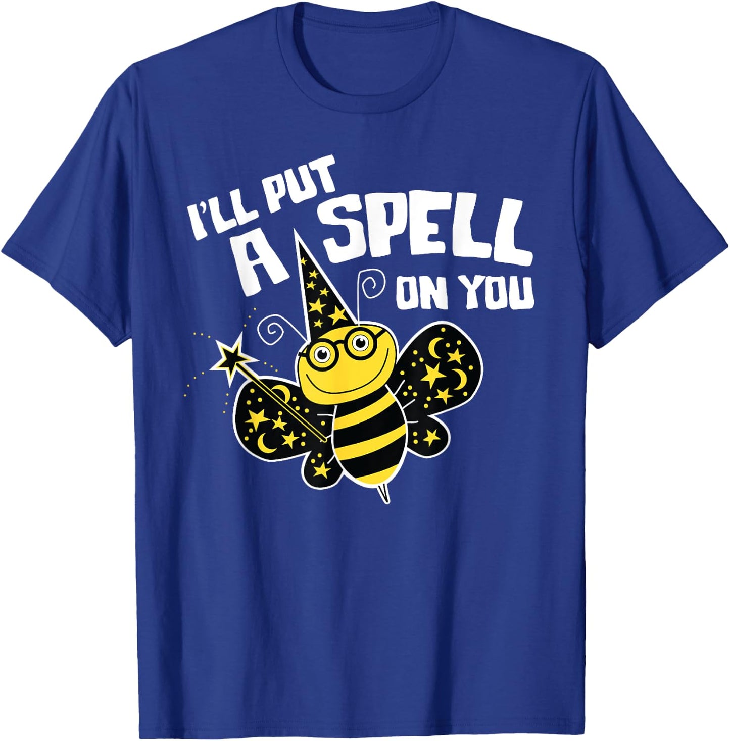 Cute Spelling Bee Wizard for Competitive Word Loving Kids T-Shirt - T-Shirt | Royal