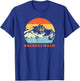 Grindelwald, Swiss Vintage Mountain Lovers Vacation T-Shirt - T-Shirt | Royal