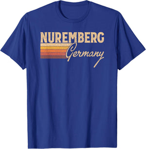 Vintage Nuremberg Germany T-Shirt - T-Shirt | Royal