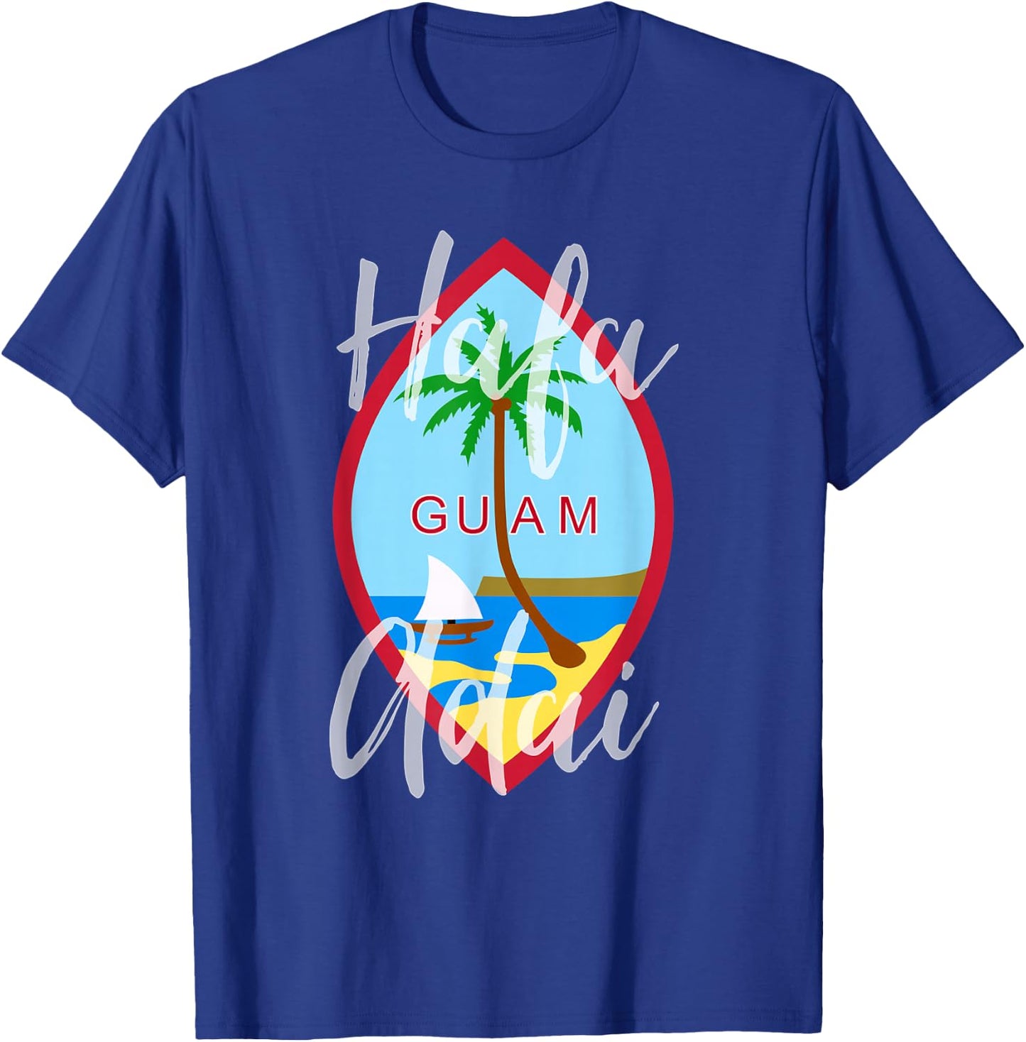 Hafa Adai Guam T-Shirt - T-Shirt | Royal
