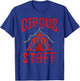 Vintage Circus Themed Birthday Party T Shirt - Circus Staff T-Shirt - T-Shirt | Royal