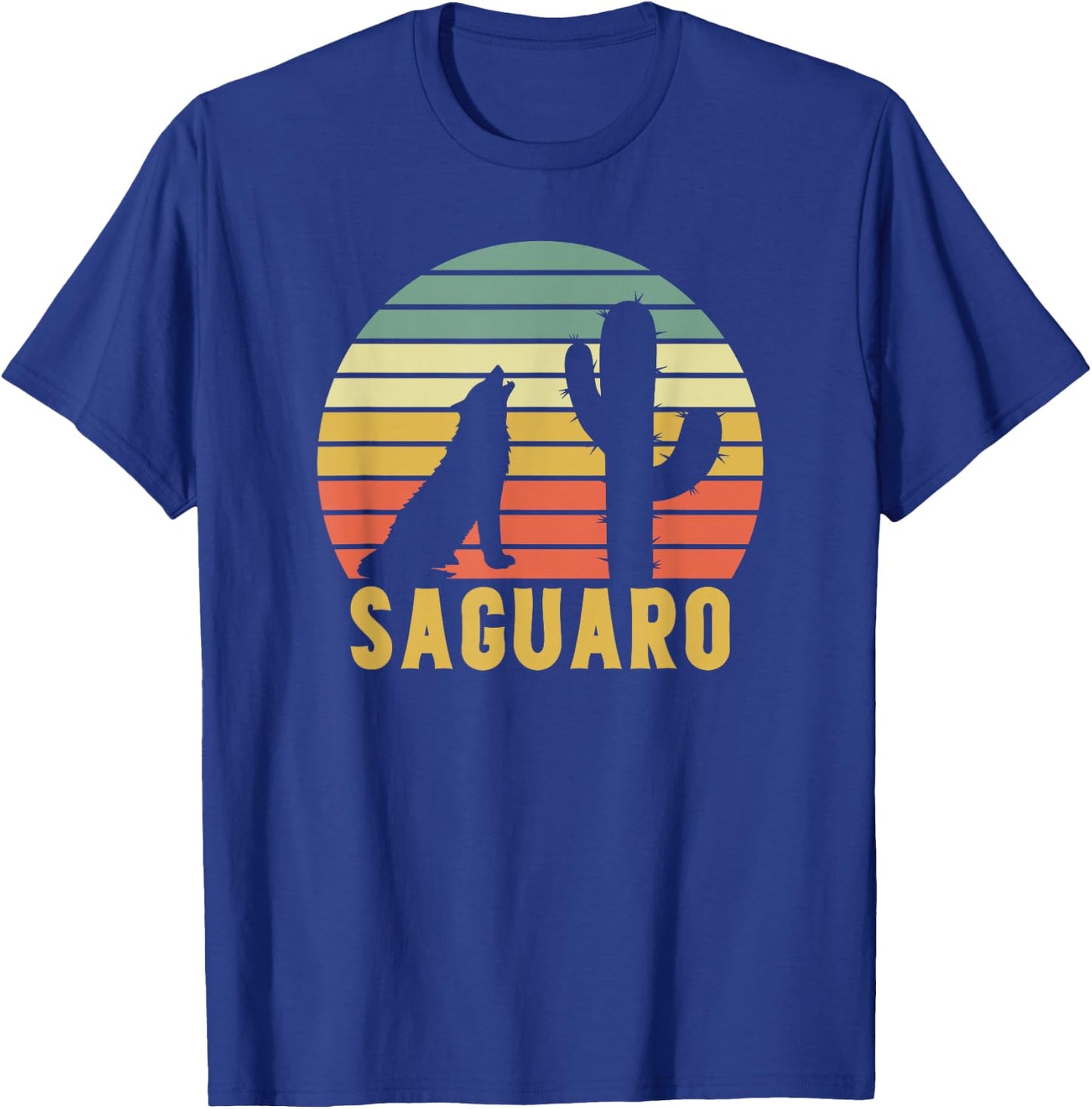 Saguaro National Park Cactus Tucson Arizona T-Shirt - T-Shirt | Royal