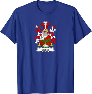 Owens Coat of Arms - Family Crest Shirt T-Shirt - T-Shirt | Royal