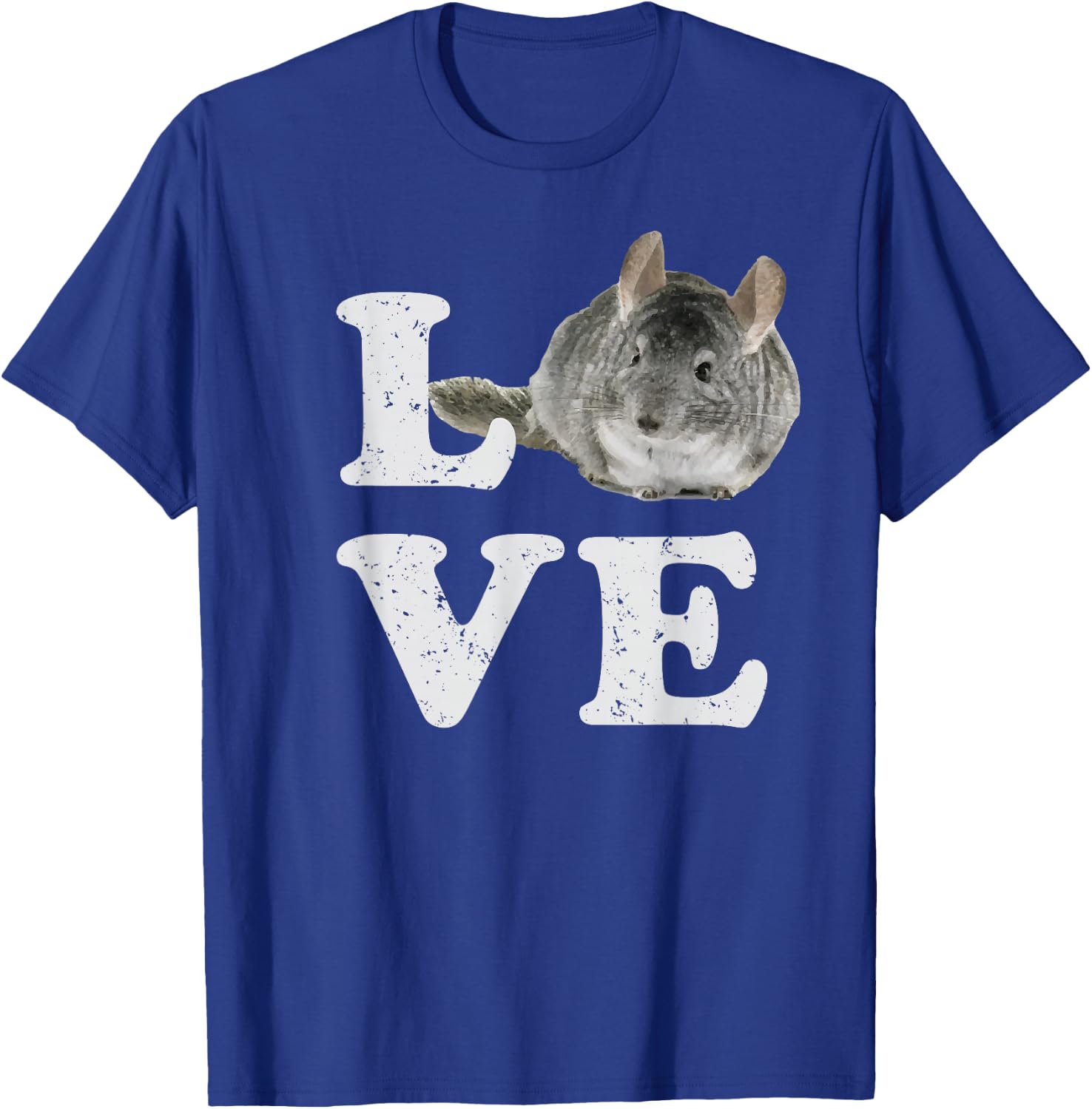 I Love My Chinchilla | Chinchillin Pet Lovers Gift T-Shirt - T-Shirt | Royal