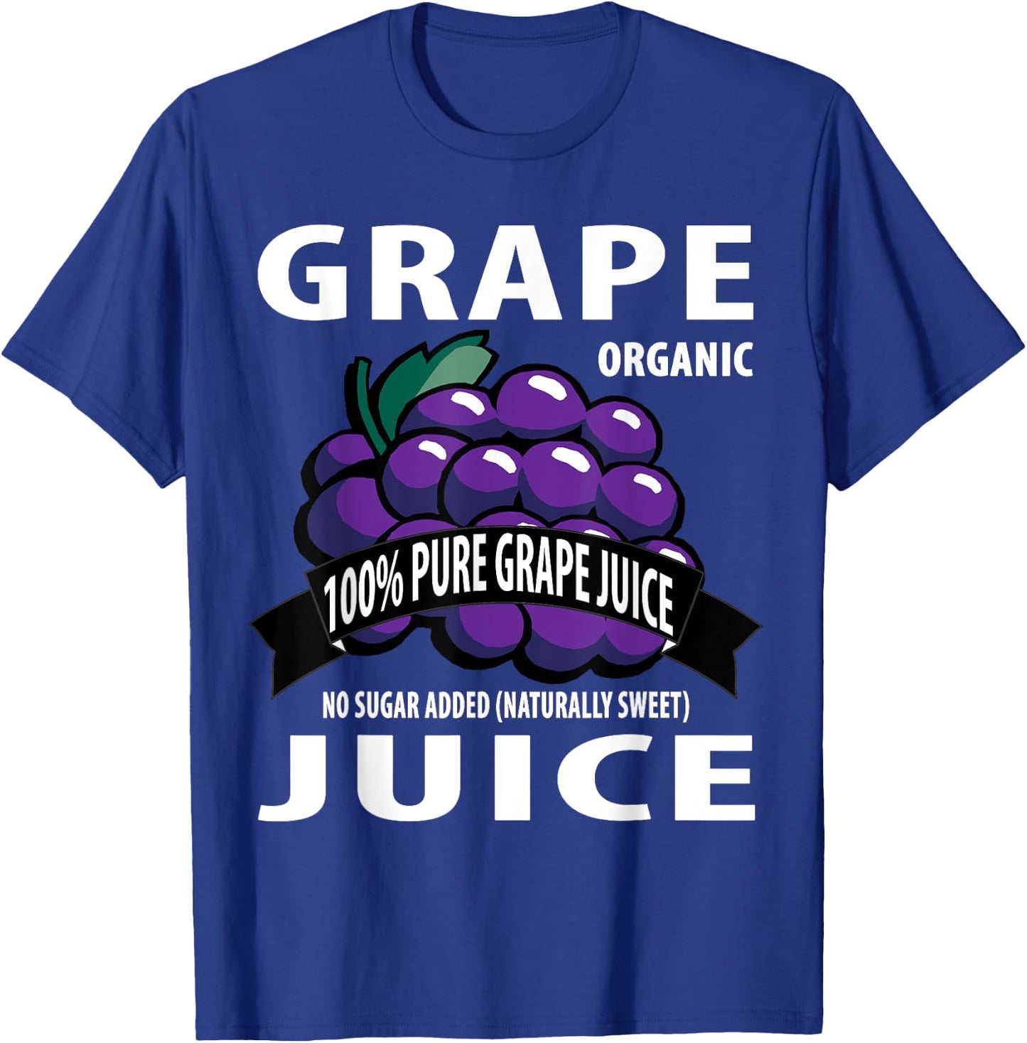 Grape Juice Box: Family Halloween Costumes for 5 people T-Shirt - T-Shirt | Royal