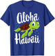 Aloha Hawaii Kids Boys Sea Turtle Hawaiian Vacation T-Shirt - T-Shirt | Royal