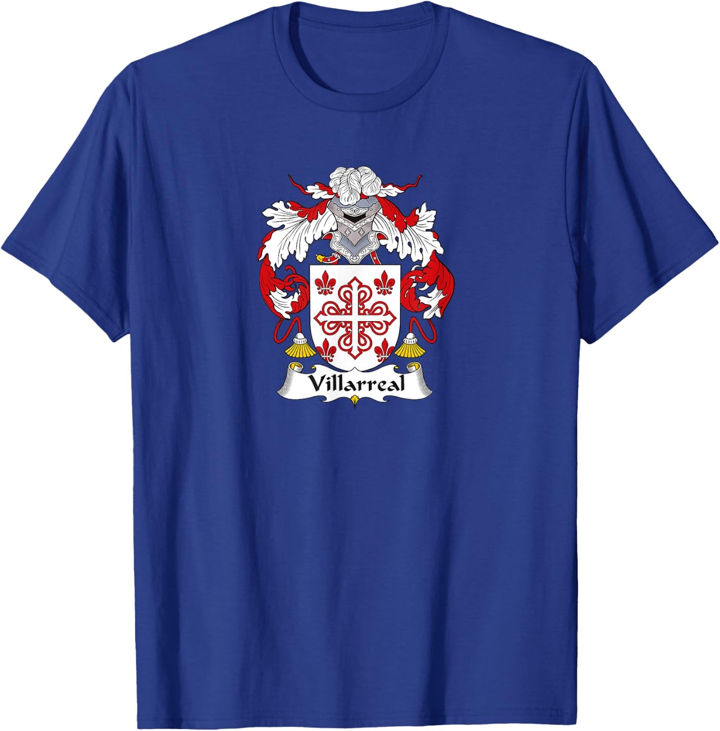 Villarreal Coat of Arms - Family Crest Shirt T-Shirt - T-Shirt | Royal
