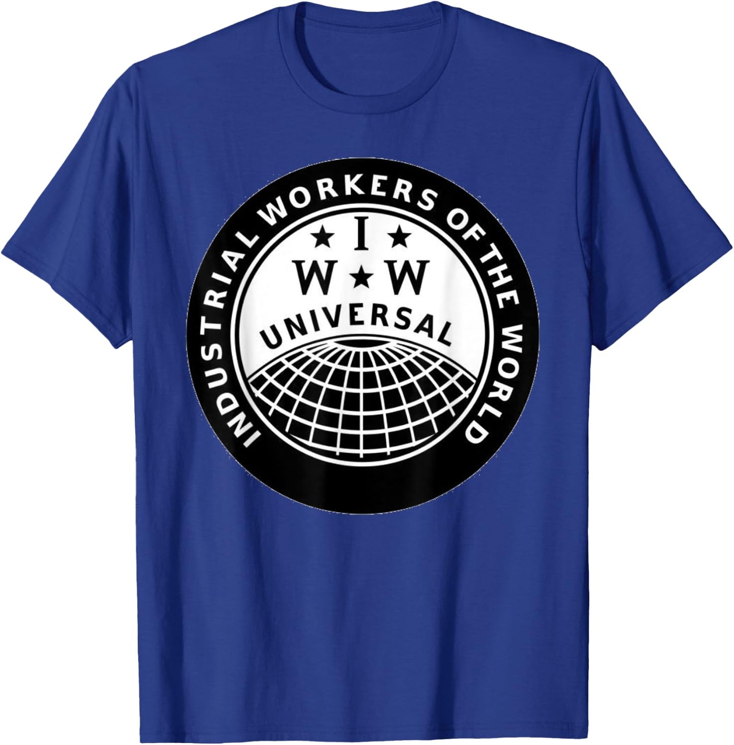 IWW Logo Shirt! T-Shirt - T-Shirt | Royal