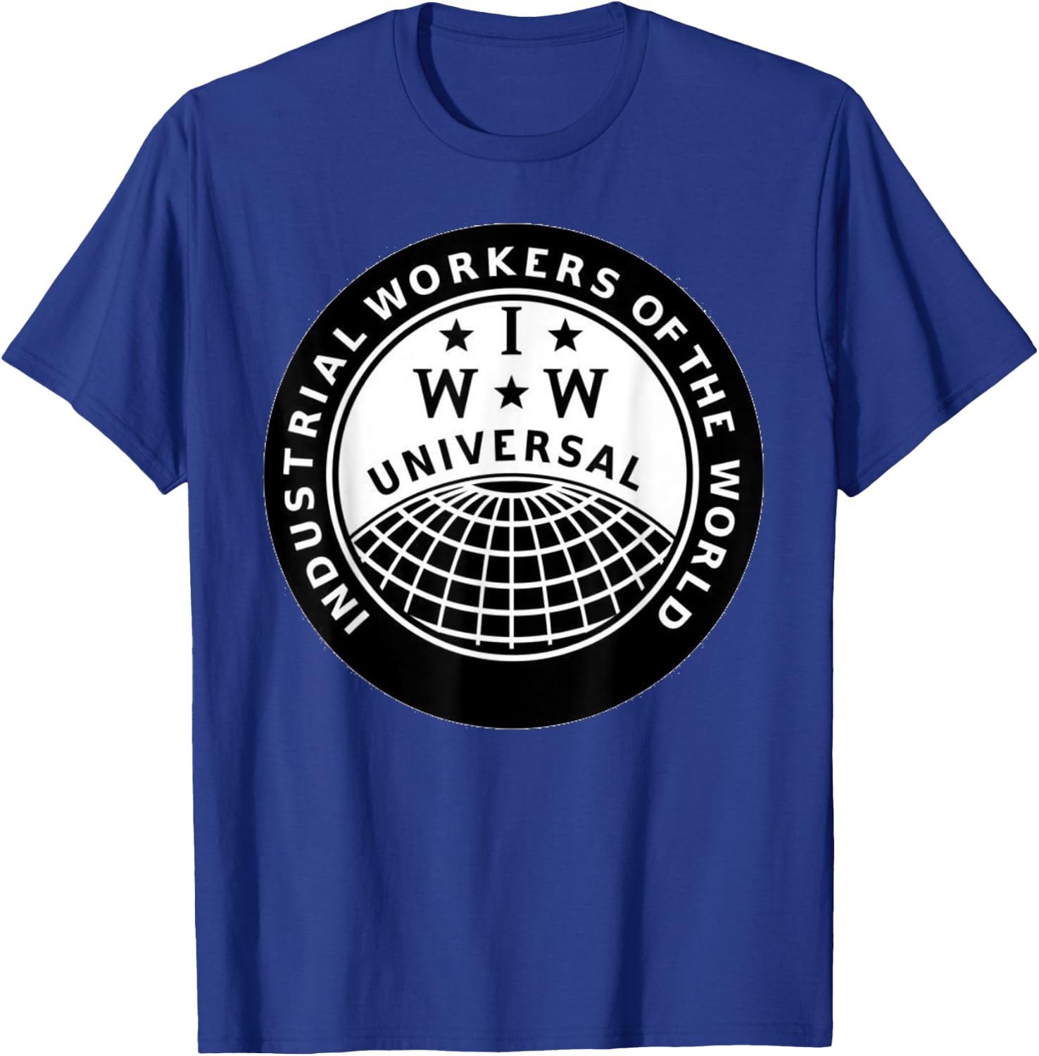 IWW Logo Shirt! T-Shirt - T-Shirt | Royal