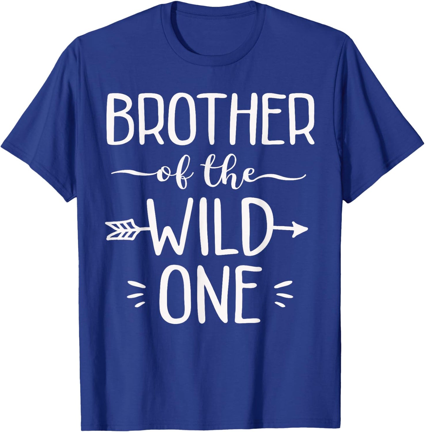 Brother Of The Wild One Shirt Funny 1st Birthday Safari Gift T-Shirt - T-Shirt | Royal