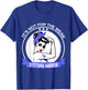 Dystonia Warrior Shirt - It's Not For The Weak T-Shirt - T-Shirt | Royal
