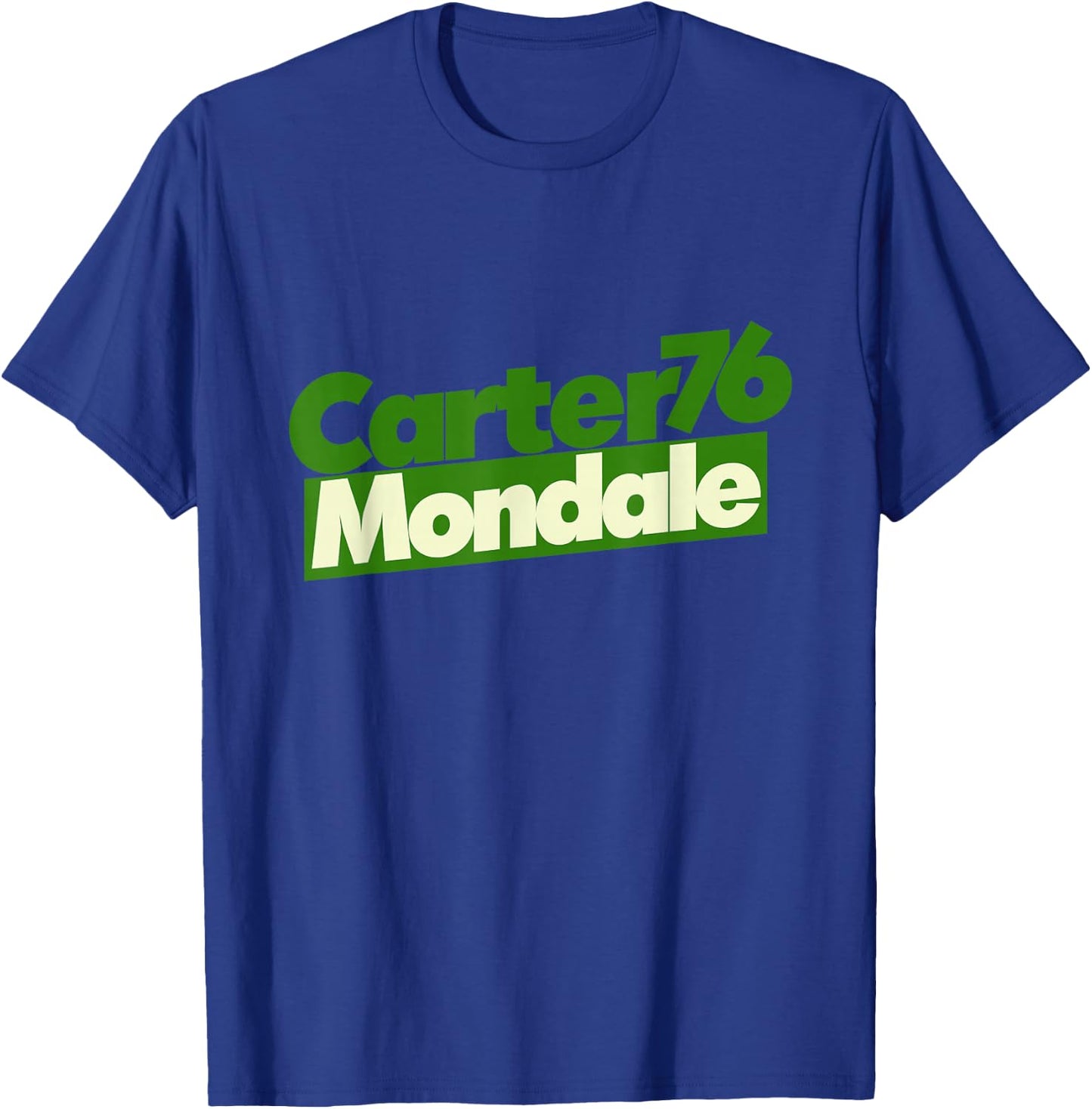 Jimmy Carter Mondale 76 shirt vintage politics T-Shirt - T-Shirt | Royal